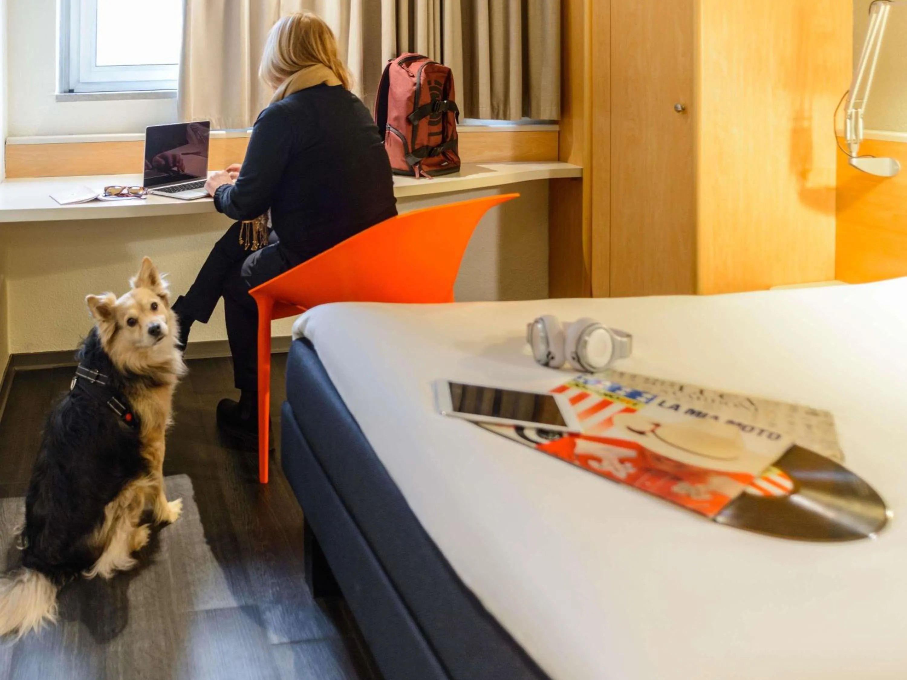 Bedroom in Ibis Milano Centro