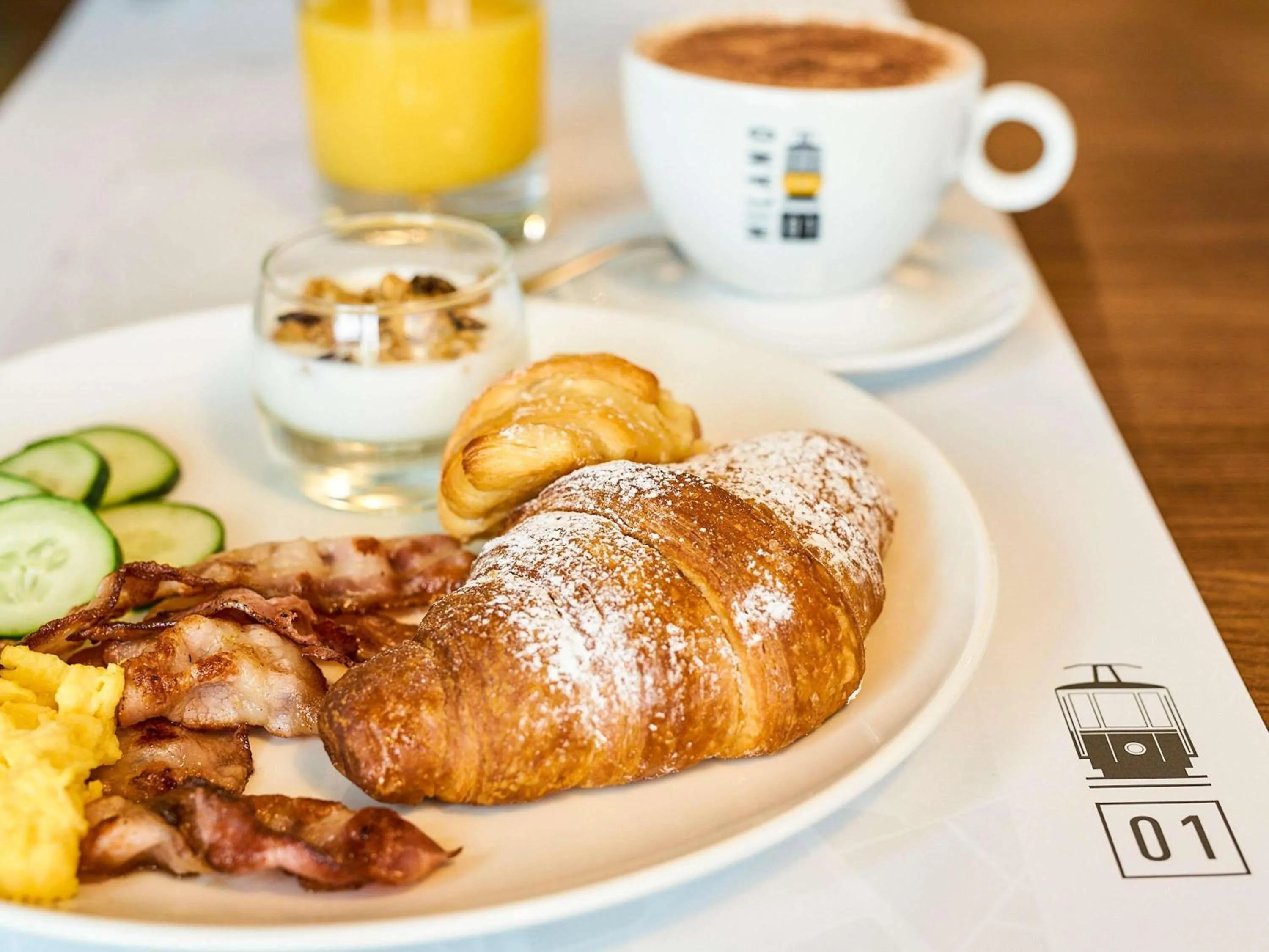 Breakfast in Ibis Milano Centro