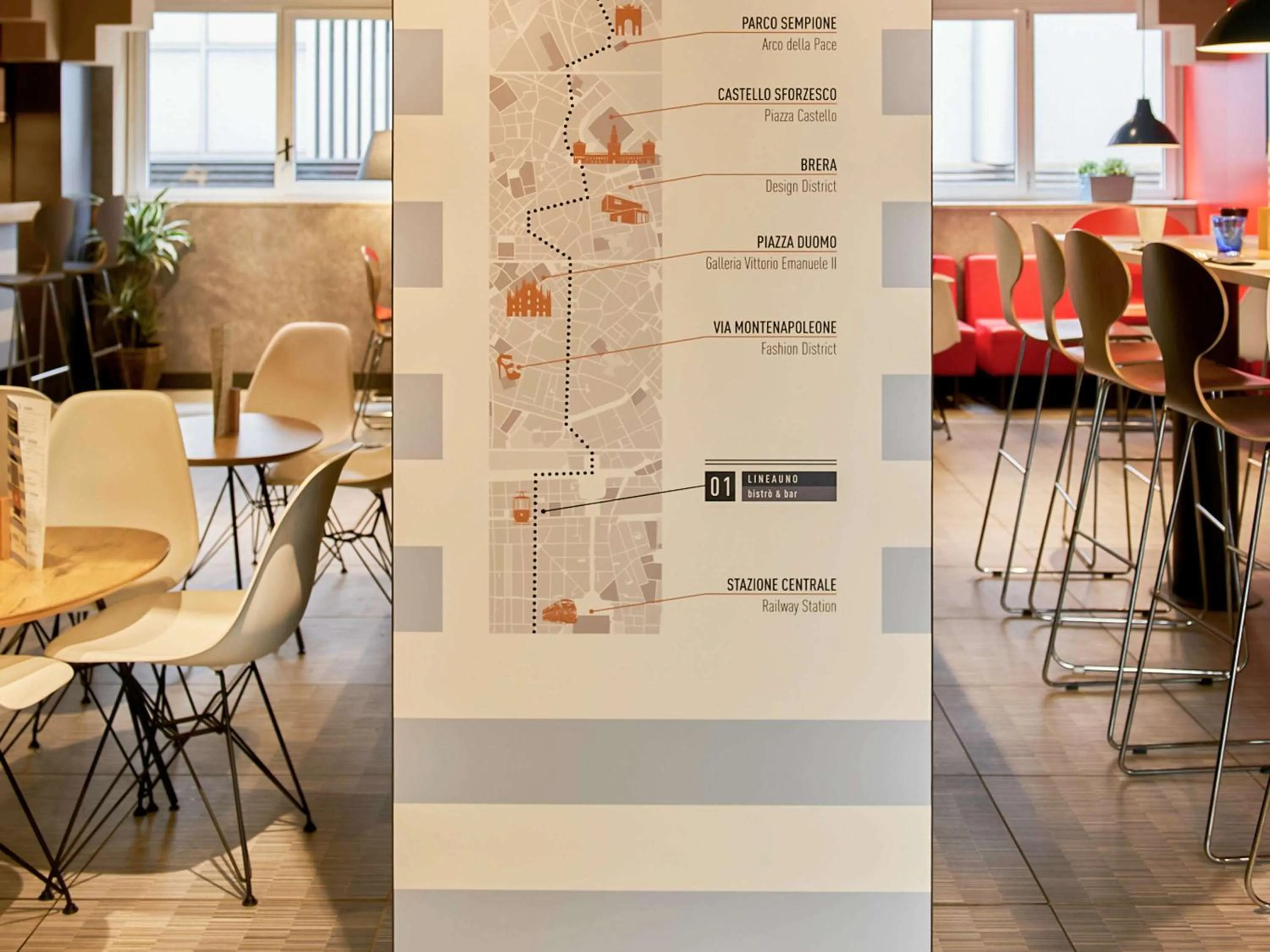 Lounge or bar in Ibis Milano Centro