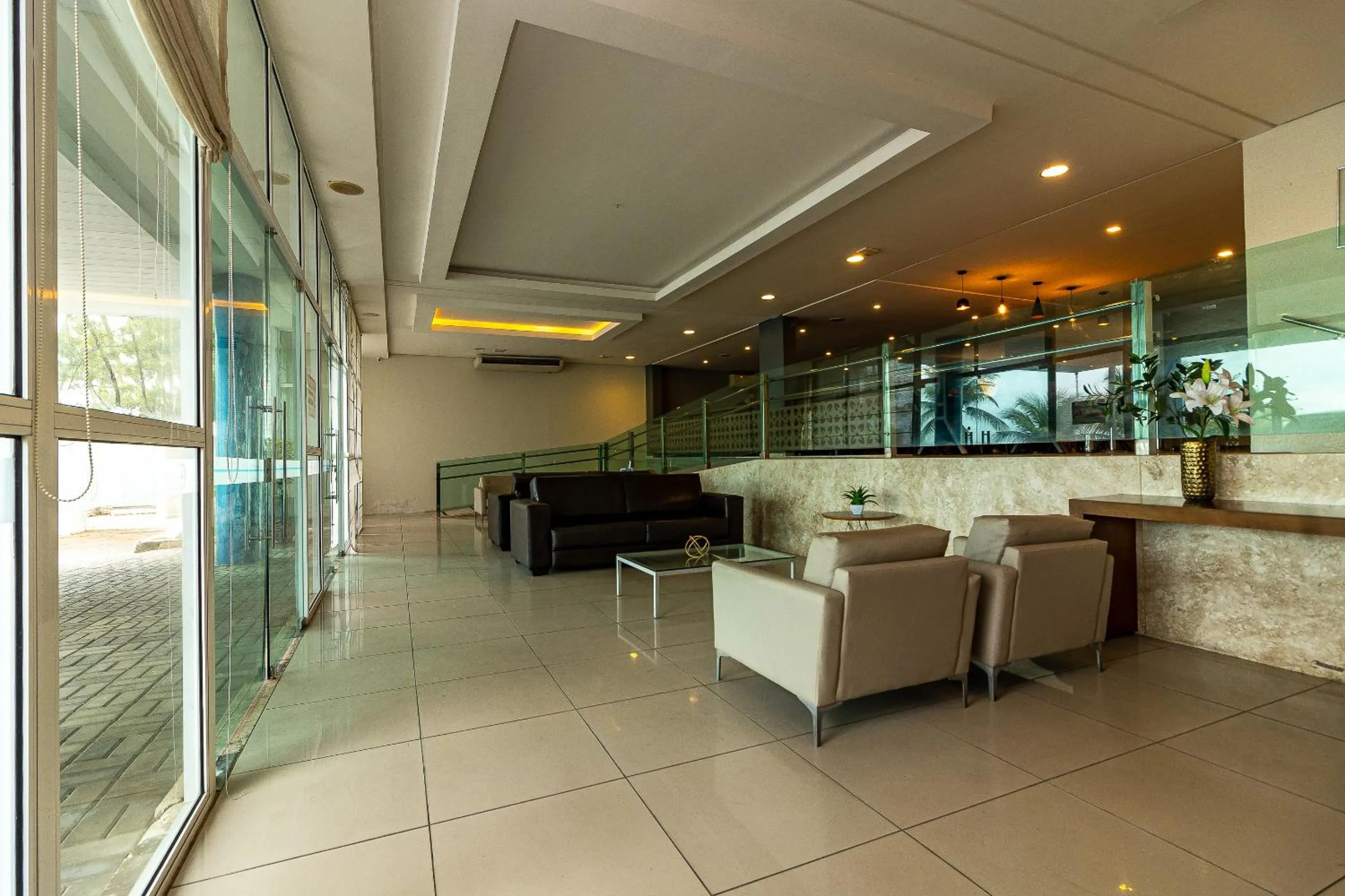 Lobby or reception in Happy Hotel Manaíra