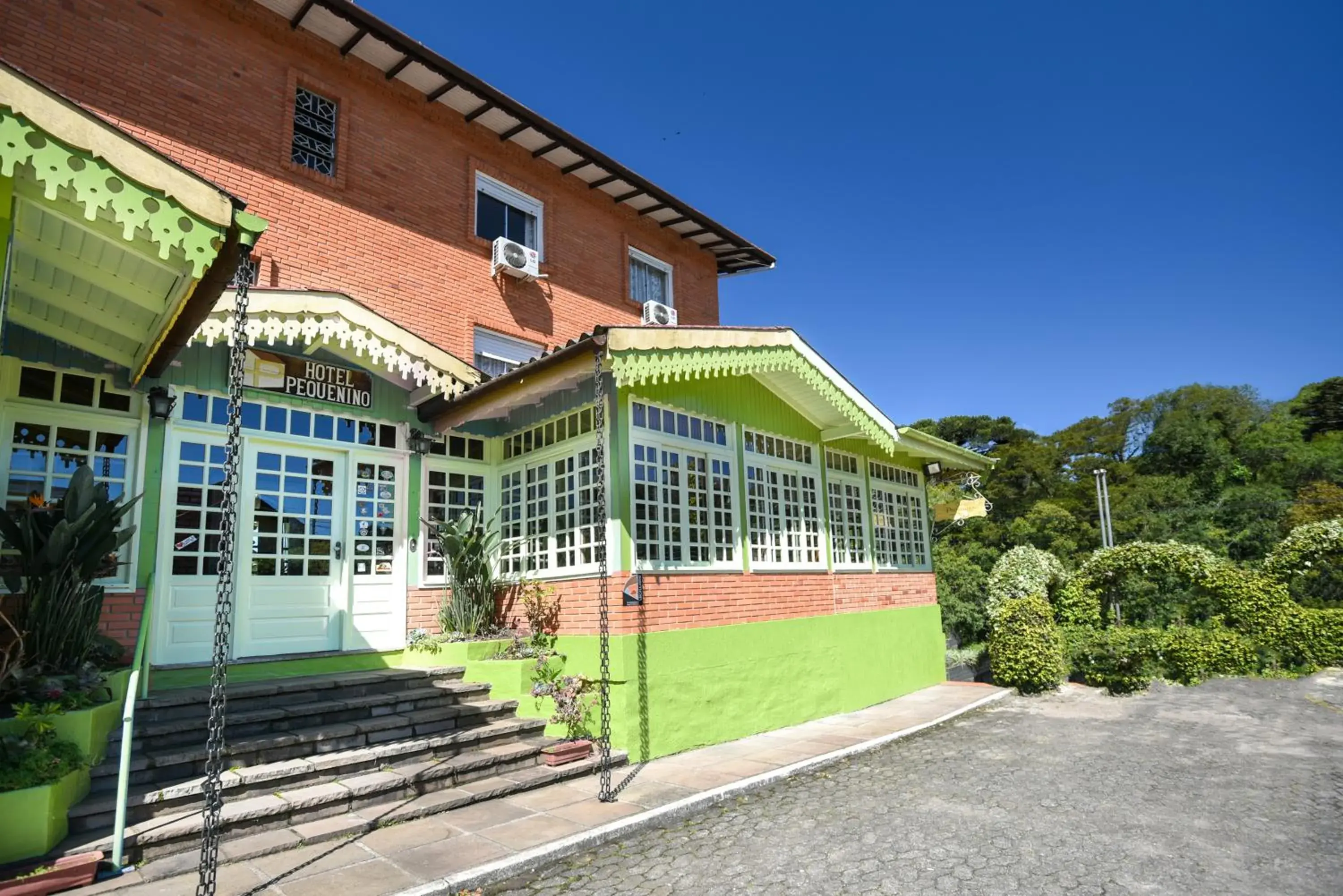 Property building in Hotel Pequenino Property building in Hotel Pequenino