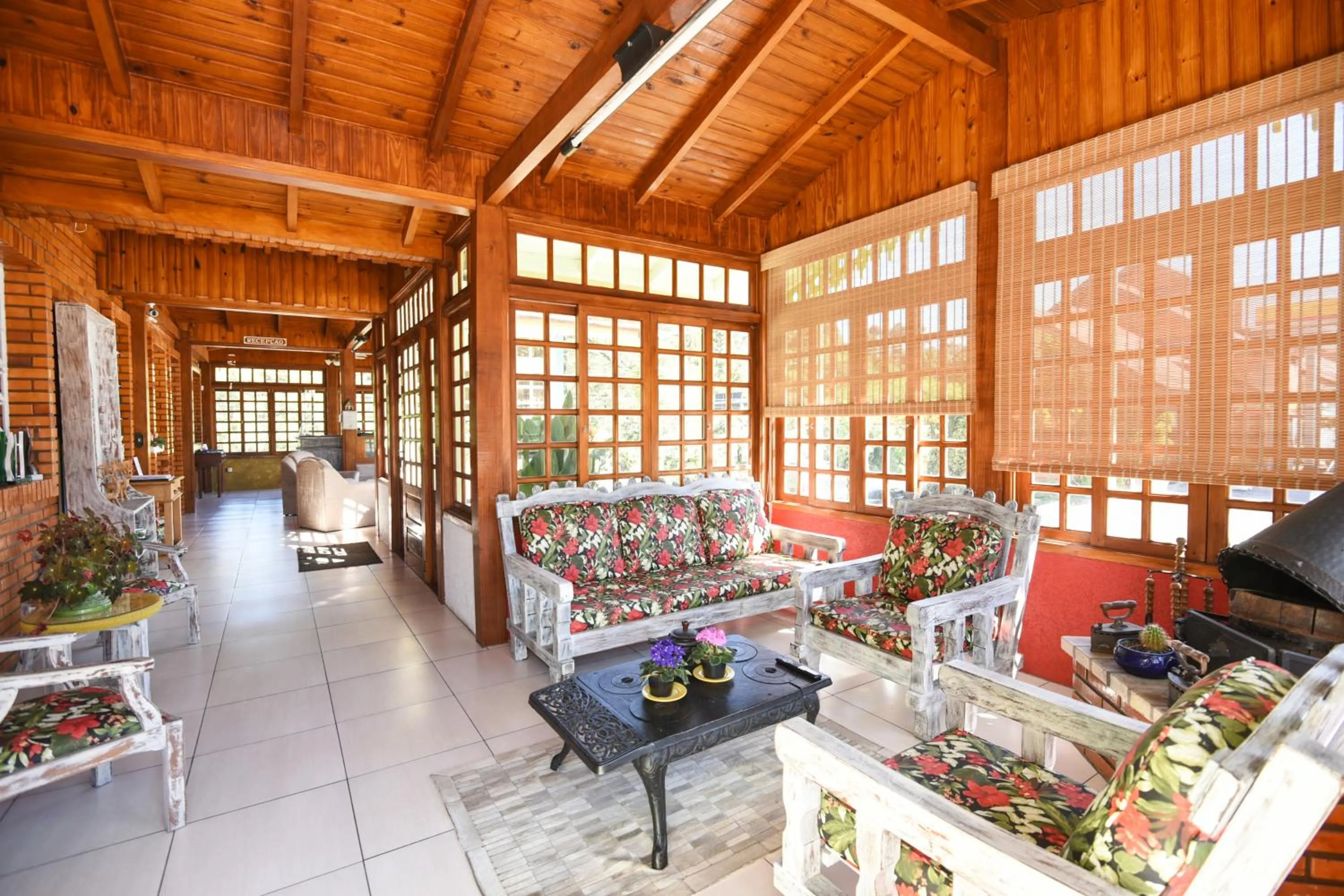 Lobby or reception in Hotel Pequenino