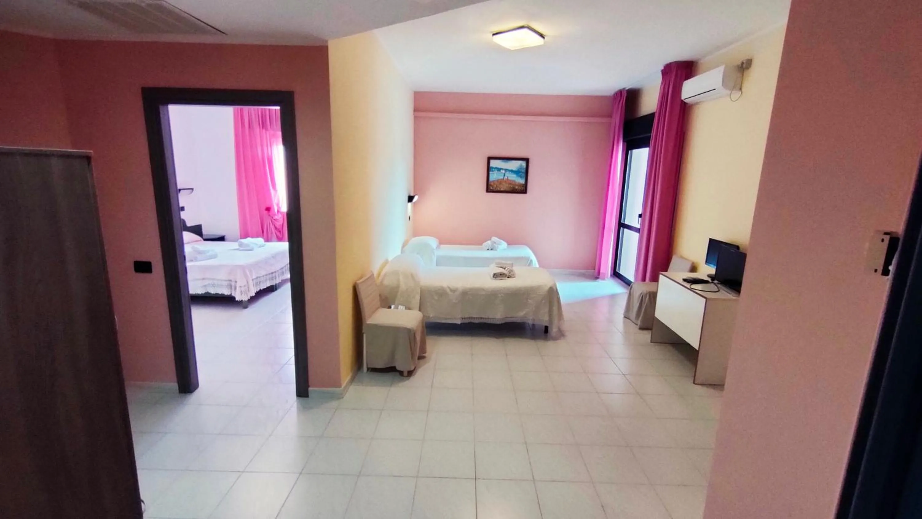 Bed in Hotel Mater Mediterranea
