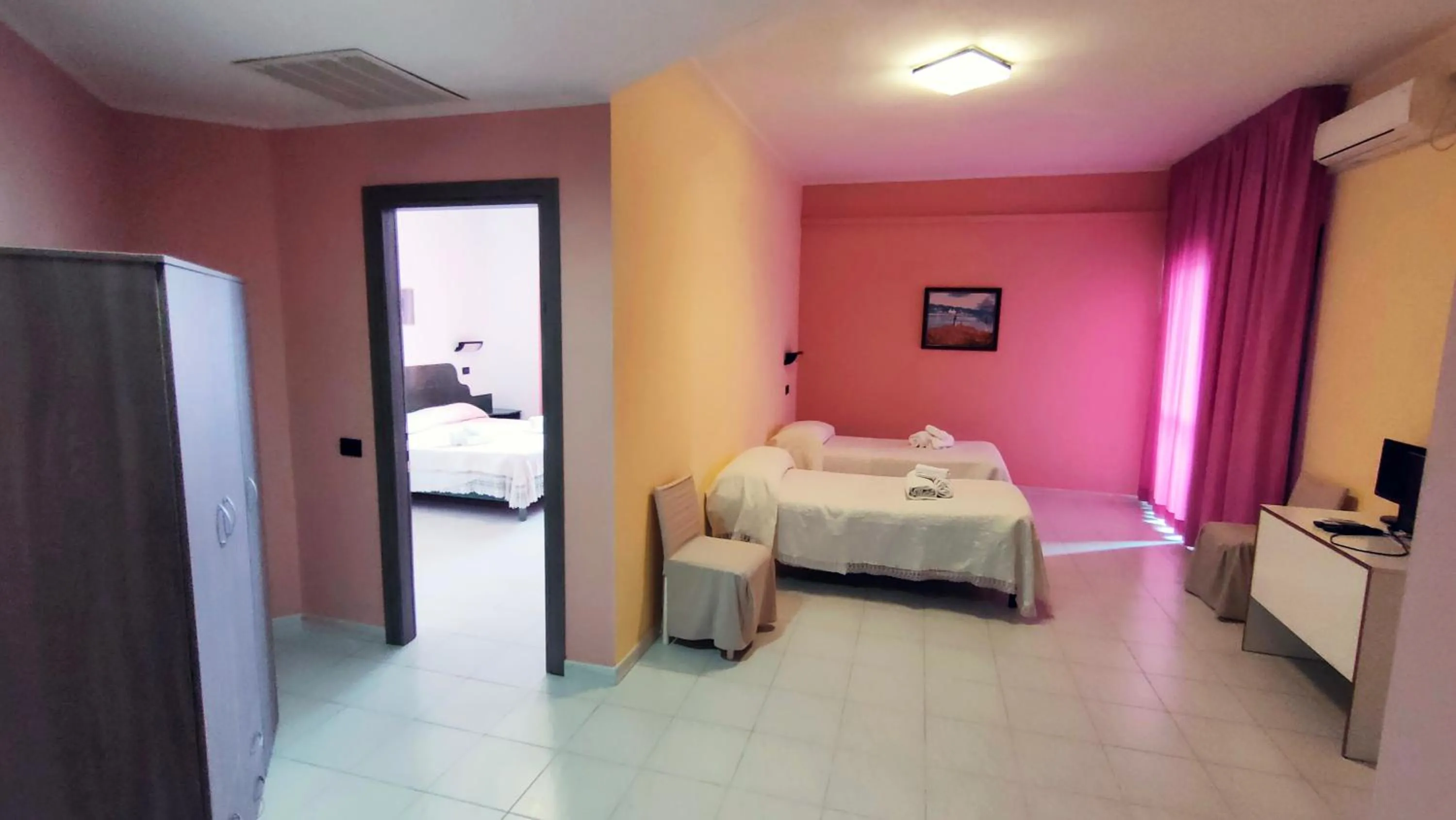 Bed in Hotel Mater Mediterranea