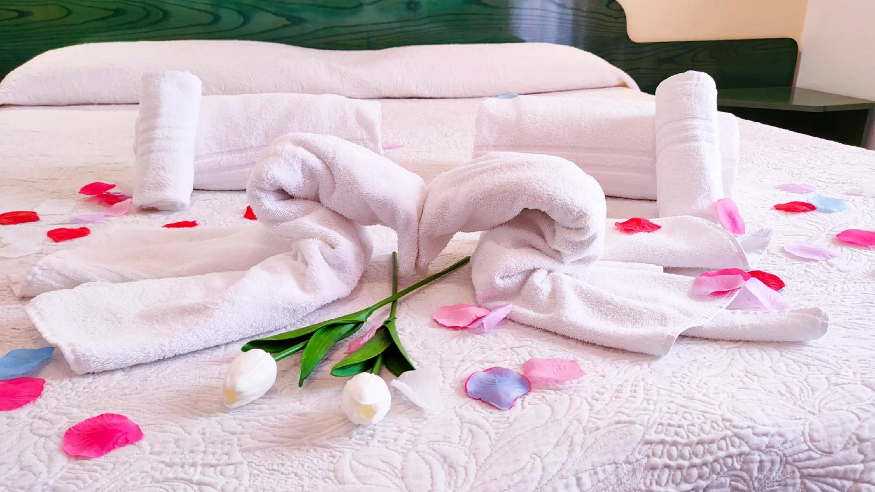 Bed in Hotel Mater Mediterranea