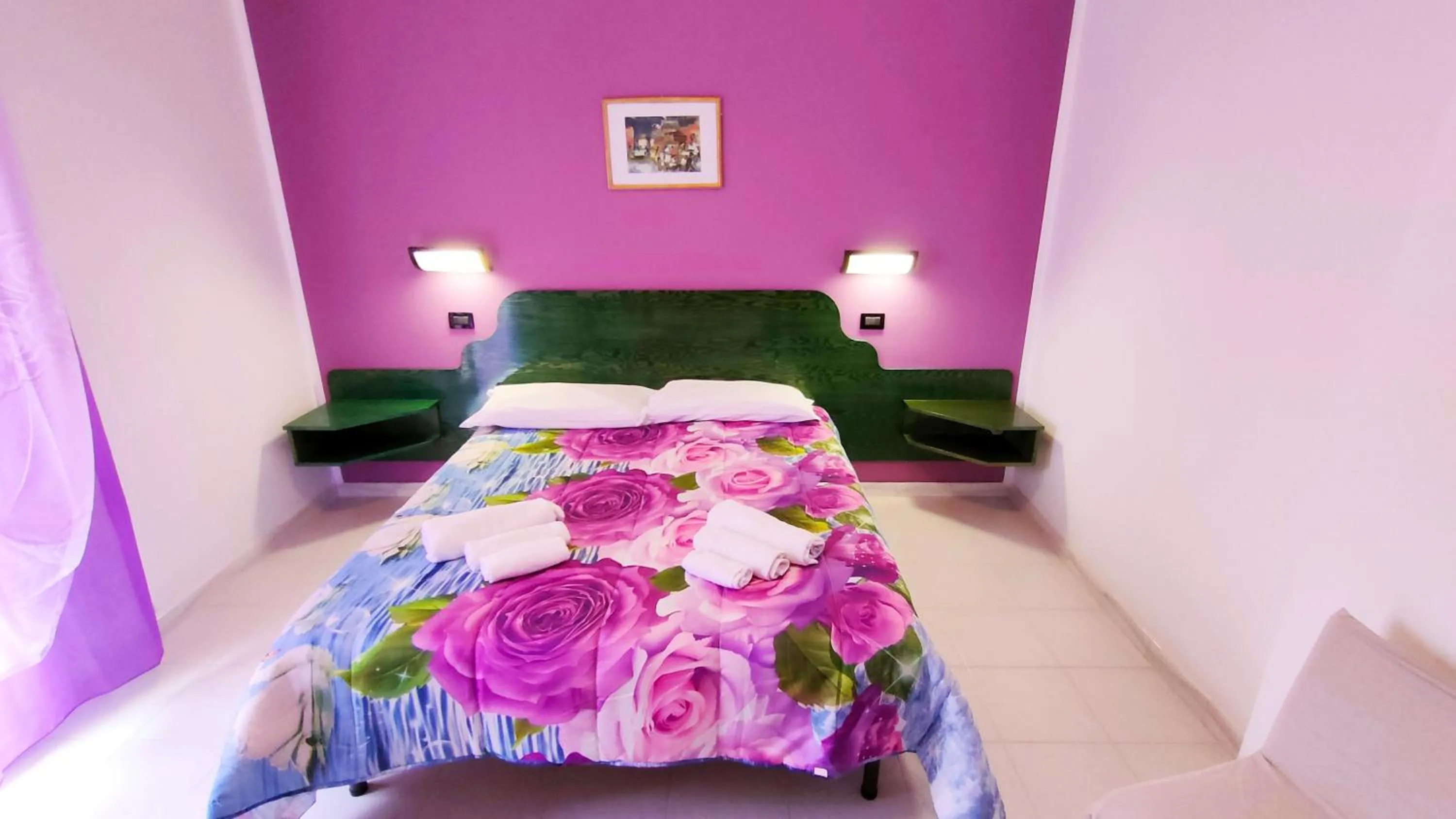 Bed in Hotel Mater Mediterranea