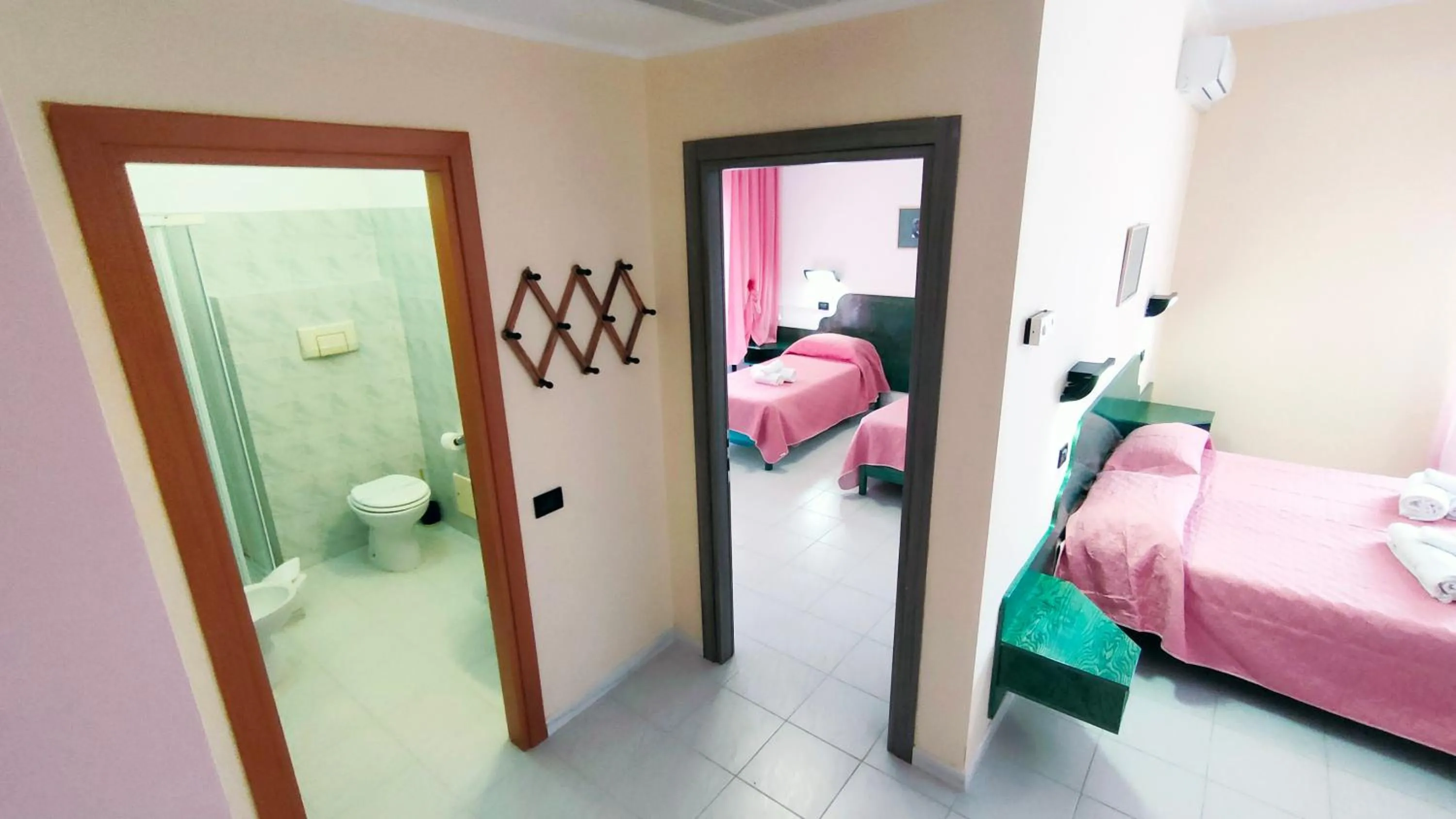 Bed in Hotel Mater Mediterranea