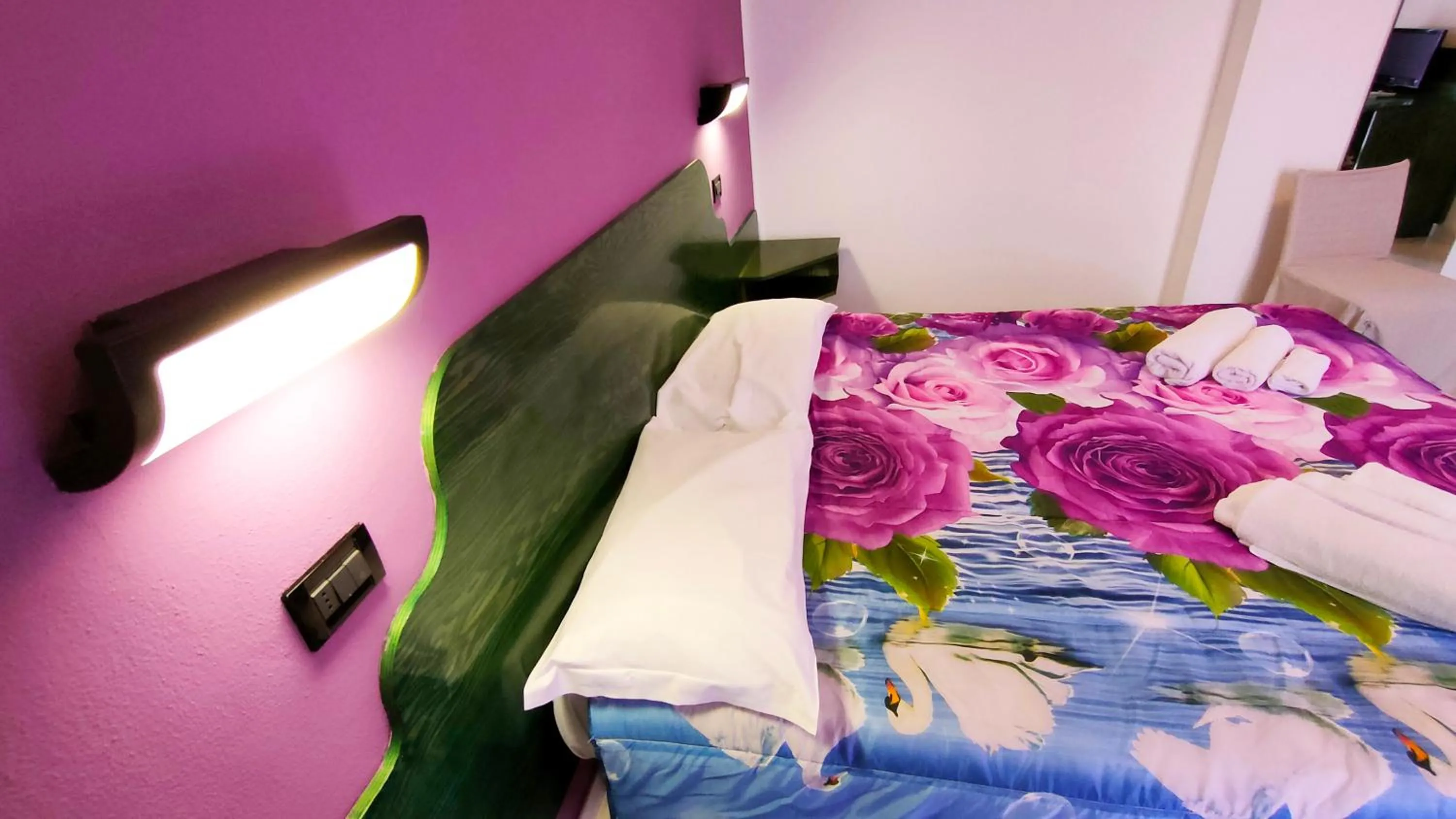 Bed in Hotel Mater Mediterranea