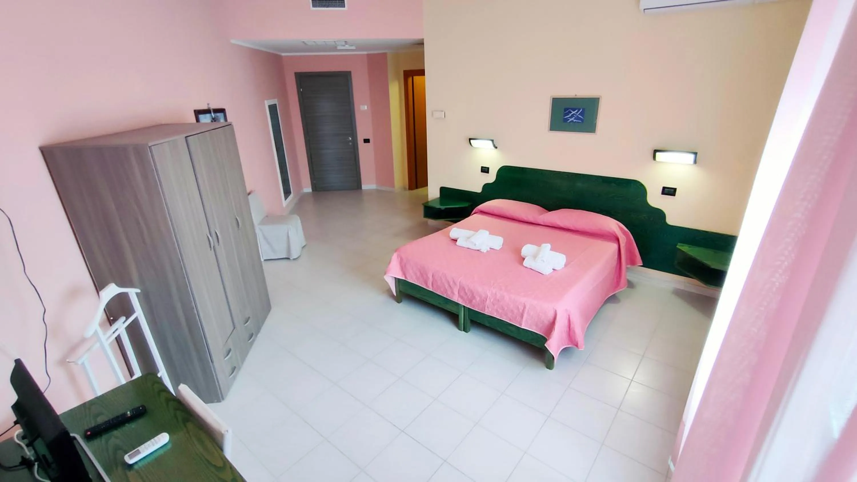 Bed in Hotel Mater Mediterranea
