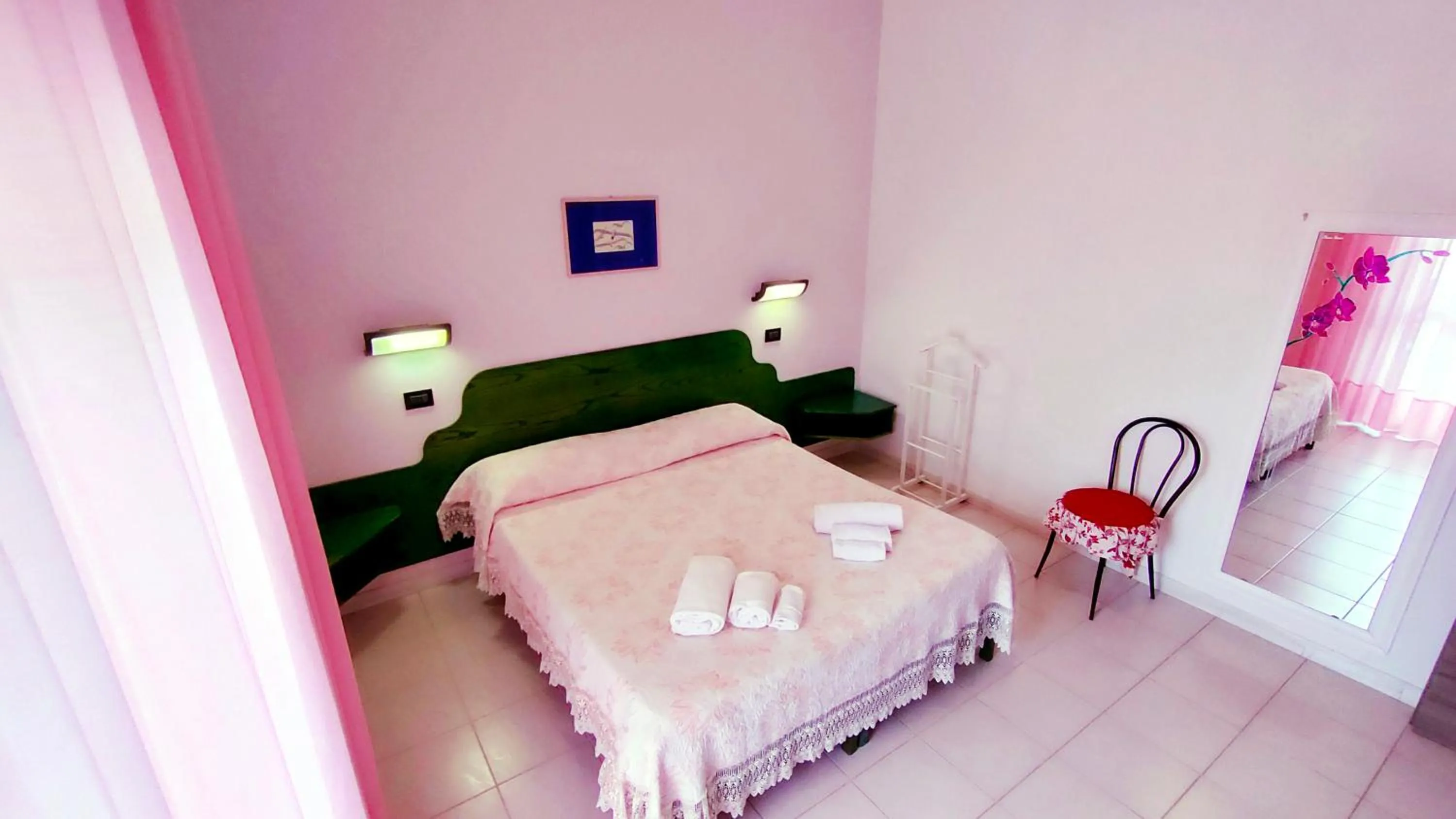 Bed in Hotel Mater Mediterranea