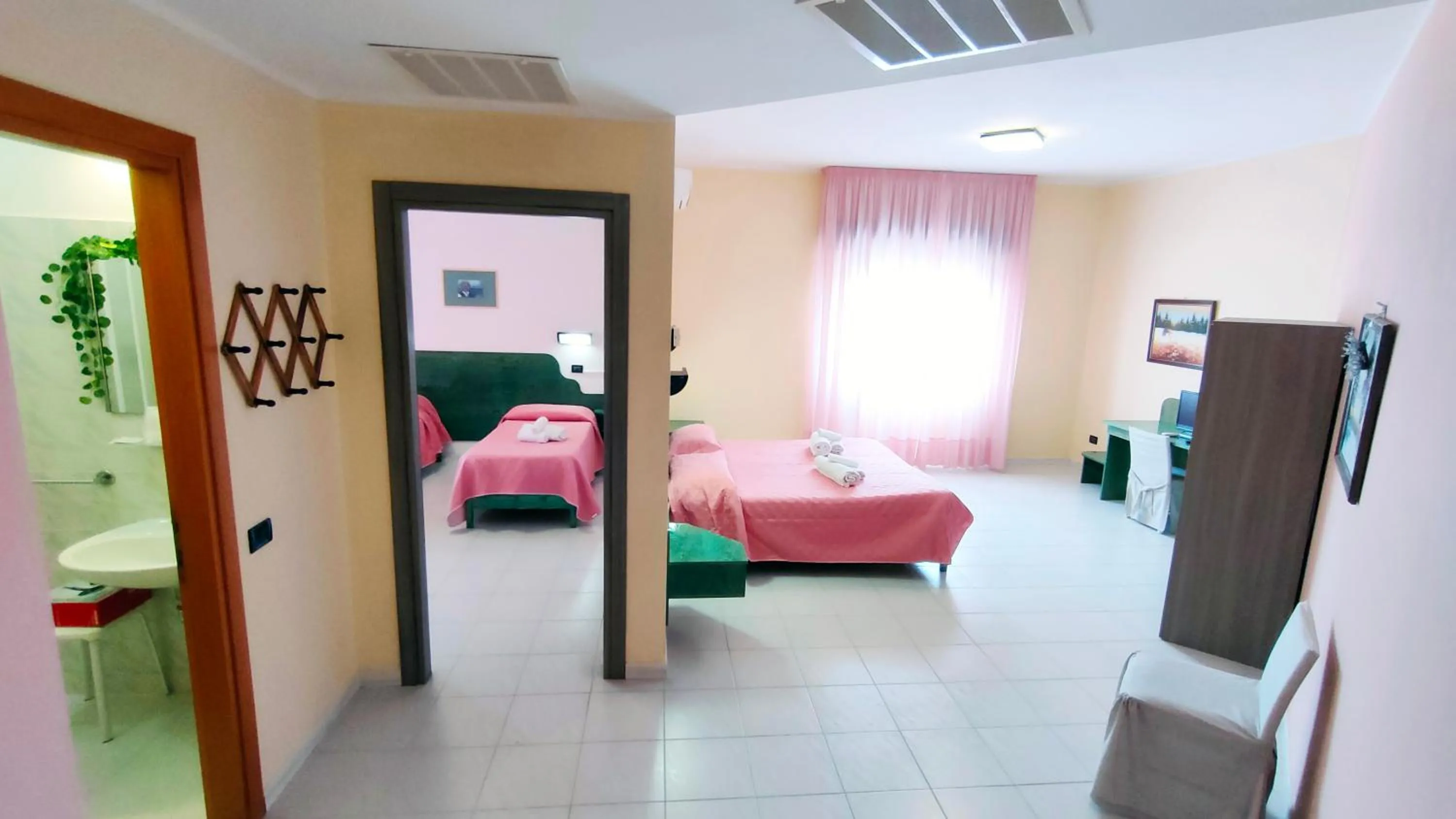 Bed in Hotel Mater Mediterranea