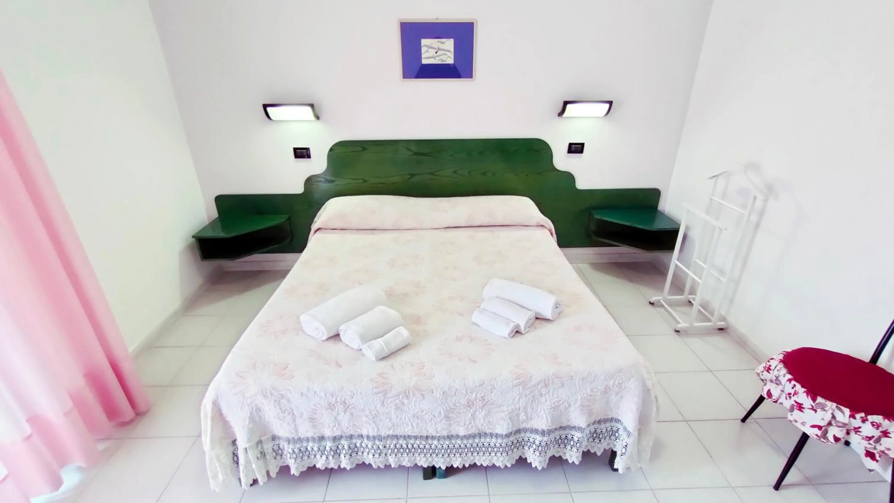 Bed in Hotel Mater Mediterranea