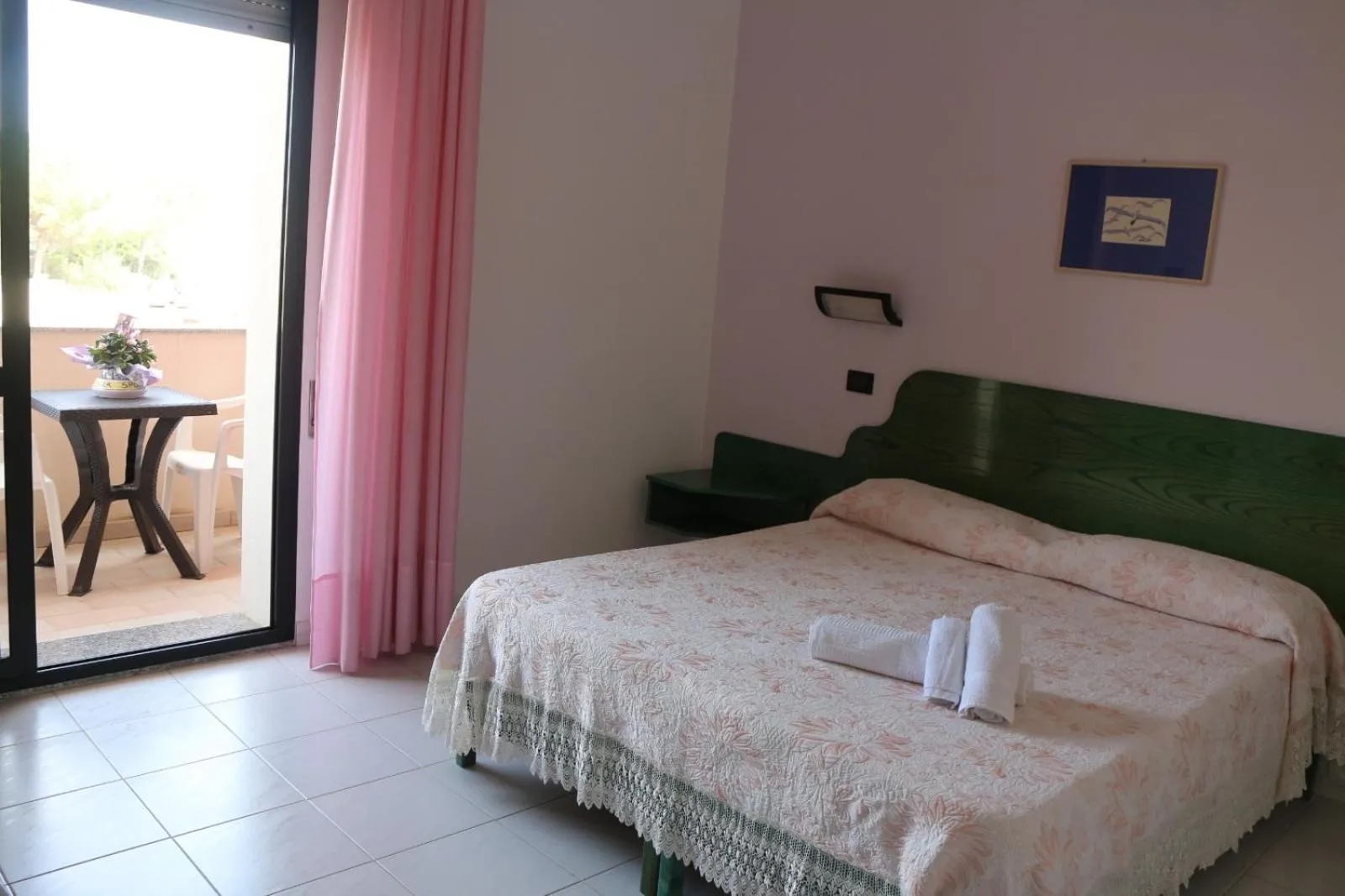 Bed in Hotel Mater Mediterranea