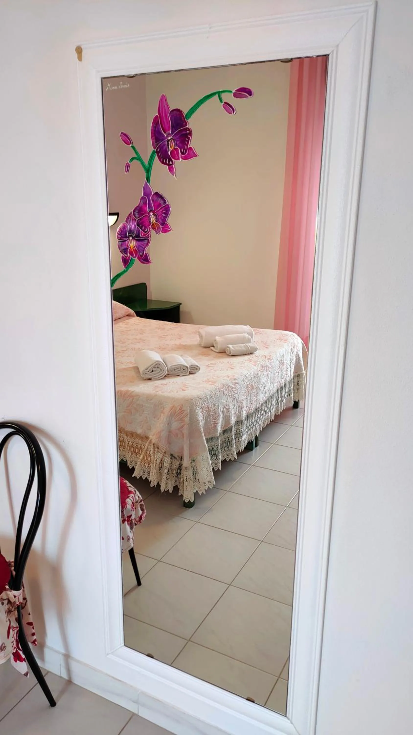 Bed in Hotel Mater Mediterranea