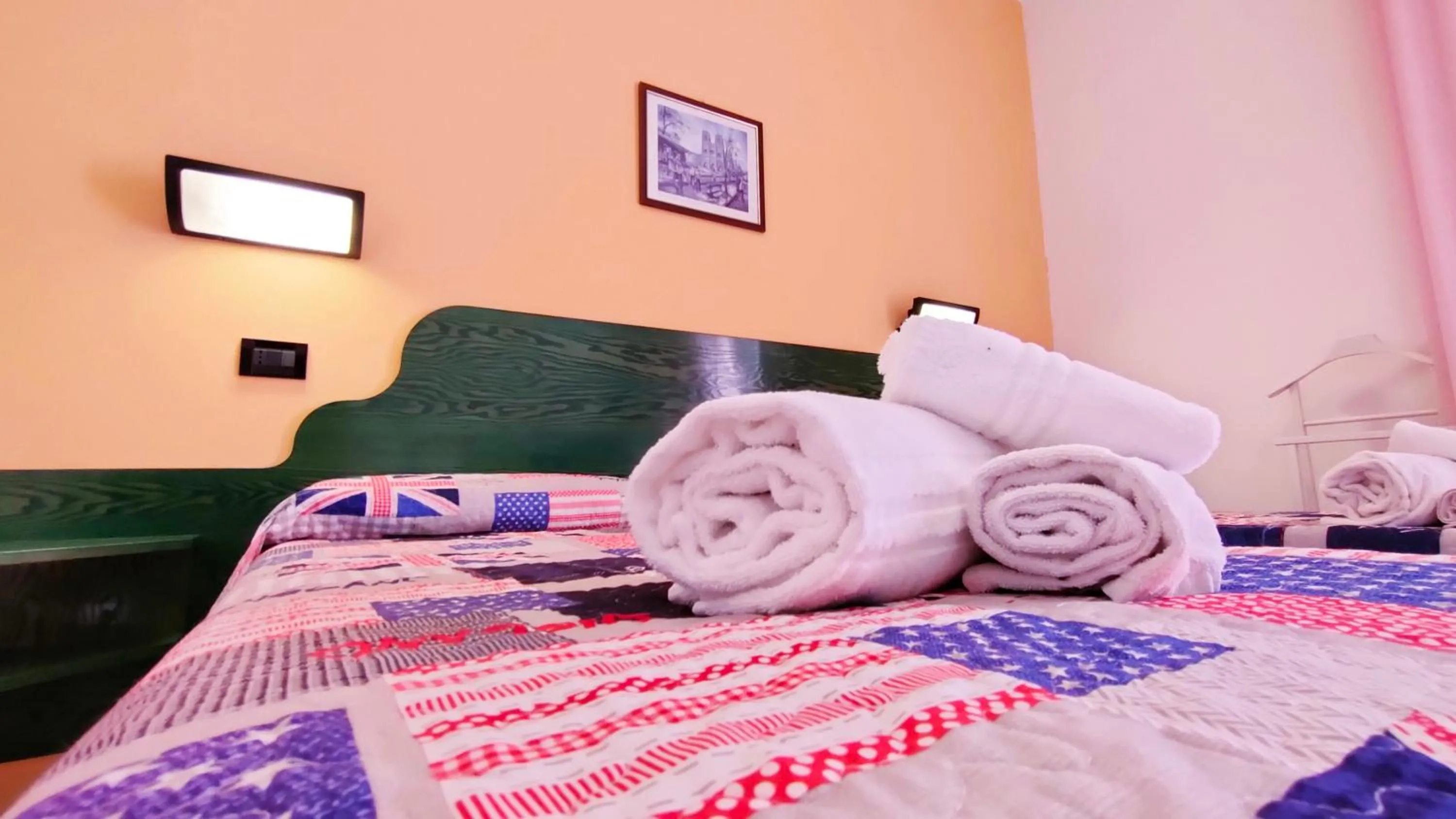 Bed in Hotel Mater Mediterranea