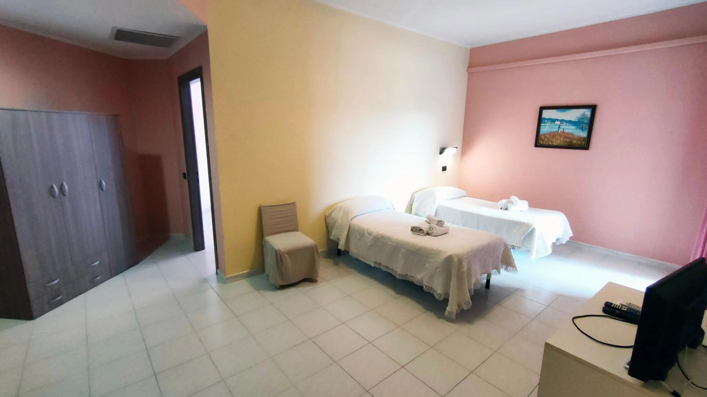 Bed in Hotel Mater Mediterranea