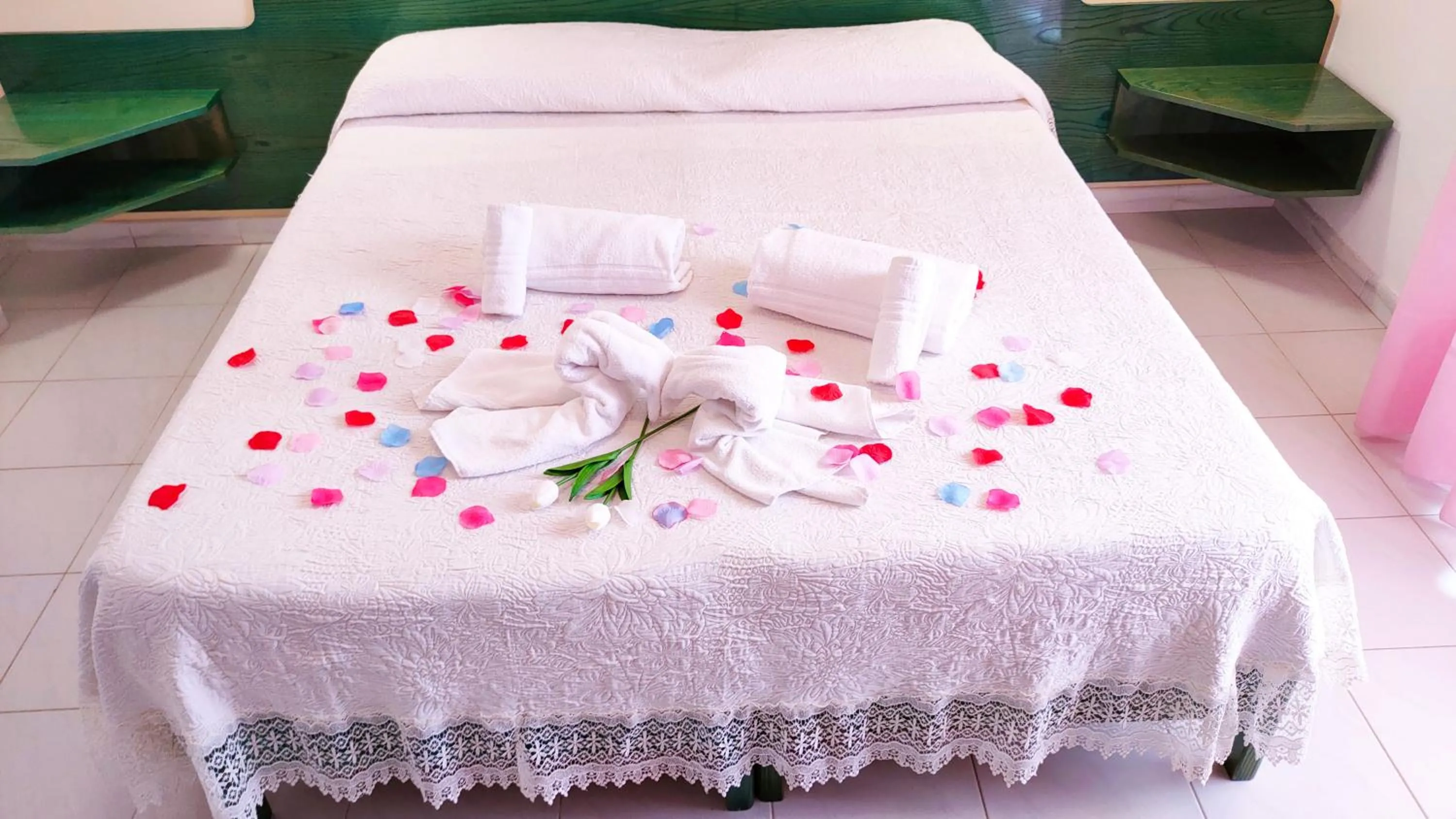Bed in Hotel Mater Mediterranea
