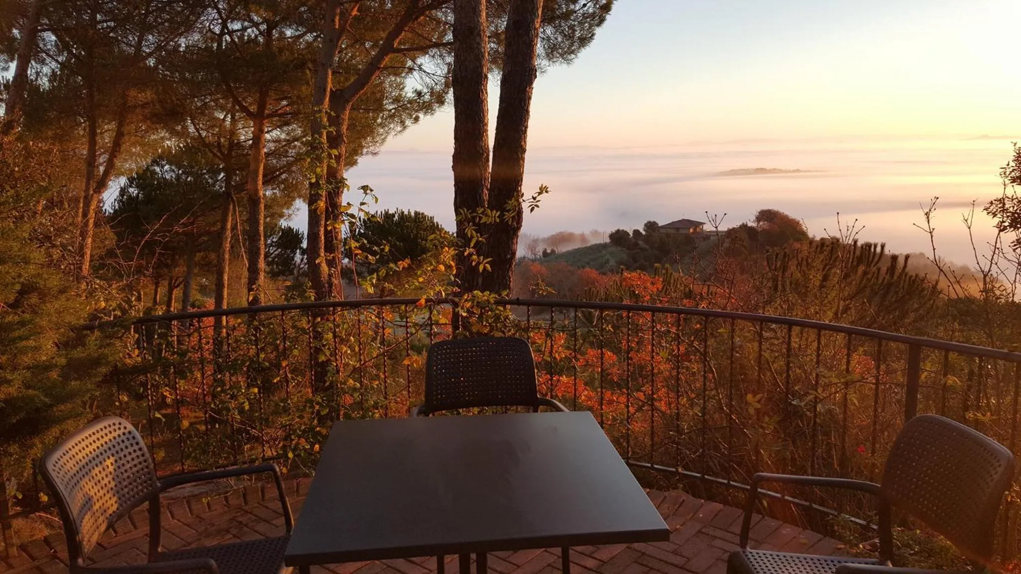 Autumn in Hotel Panoramic Montepulciano