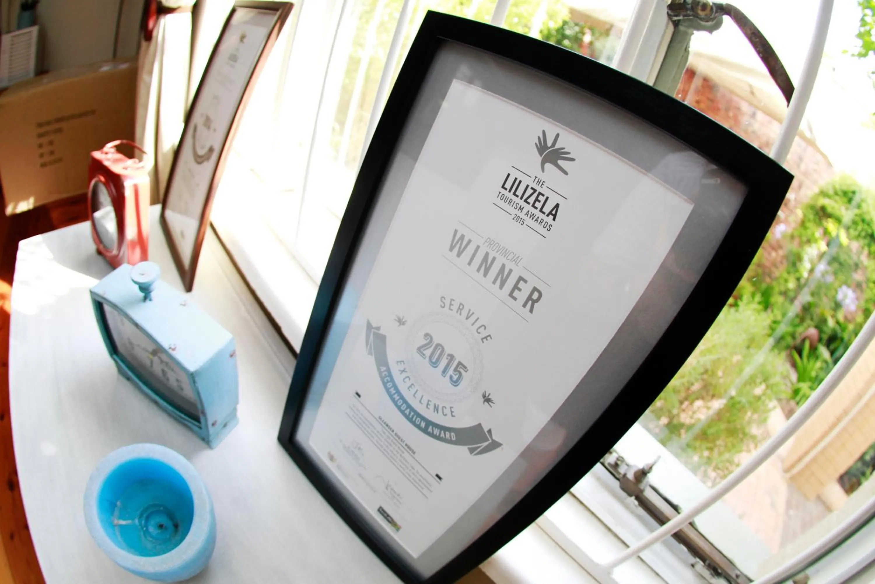 Certificate/Award in Oleander Guest House