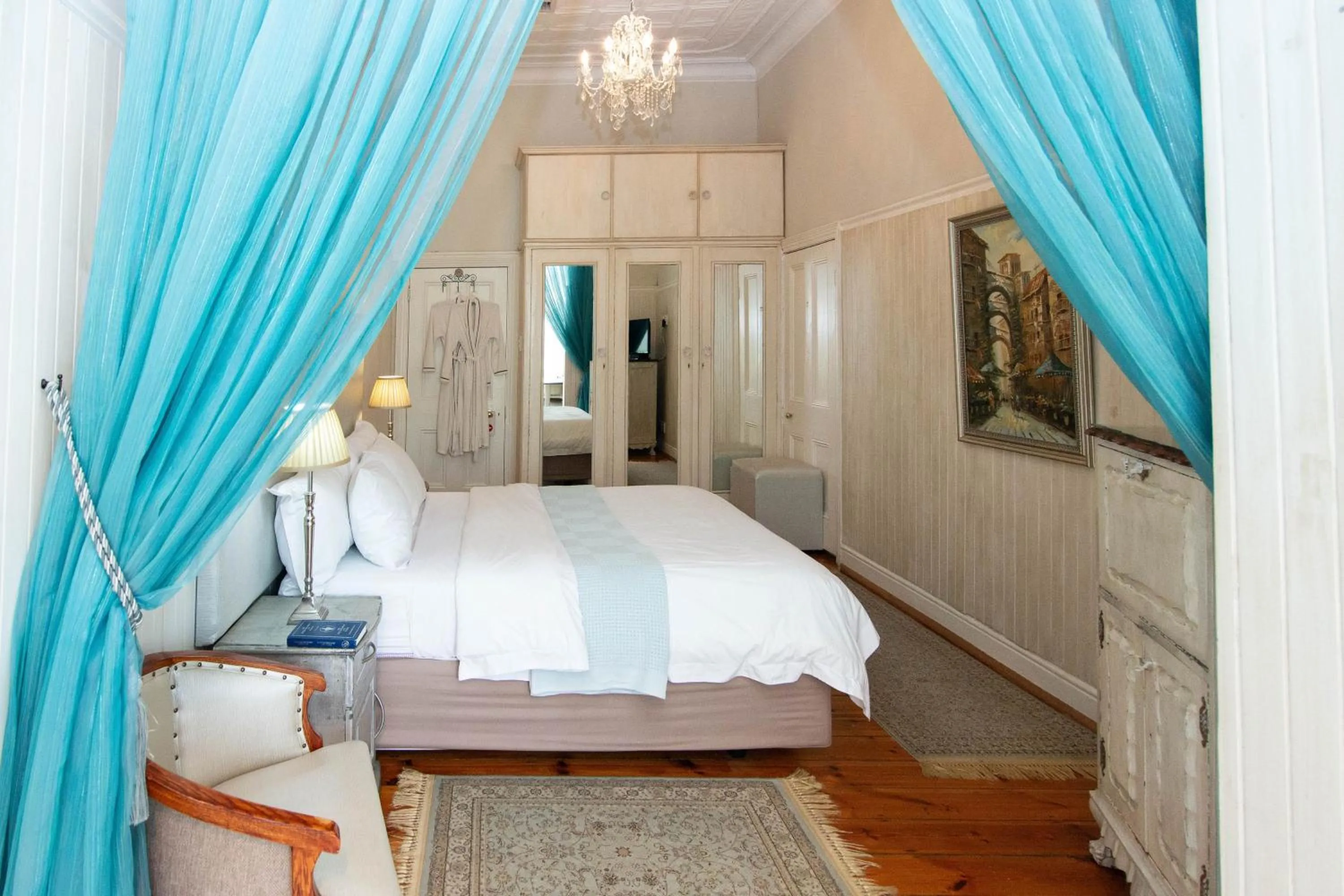 Bed in Oleander Guest House