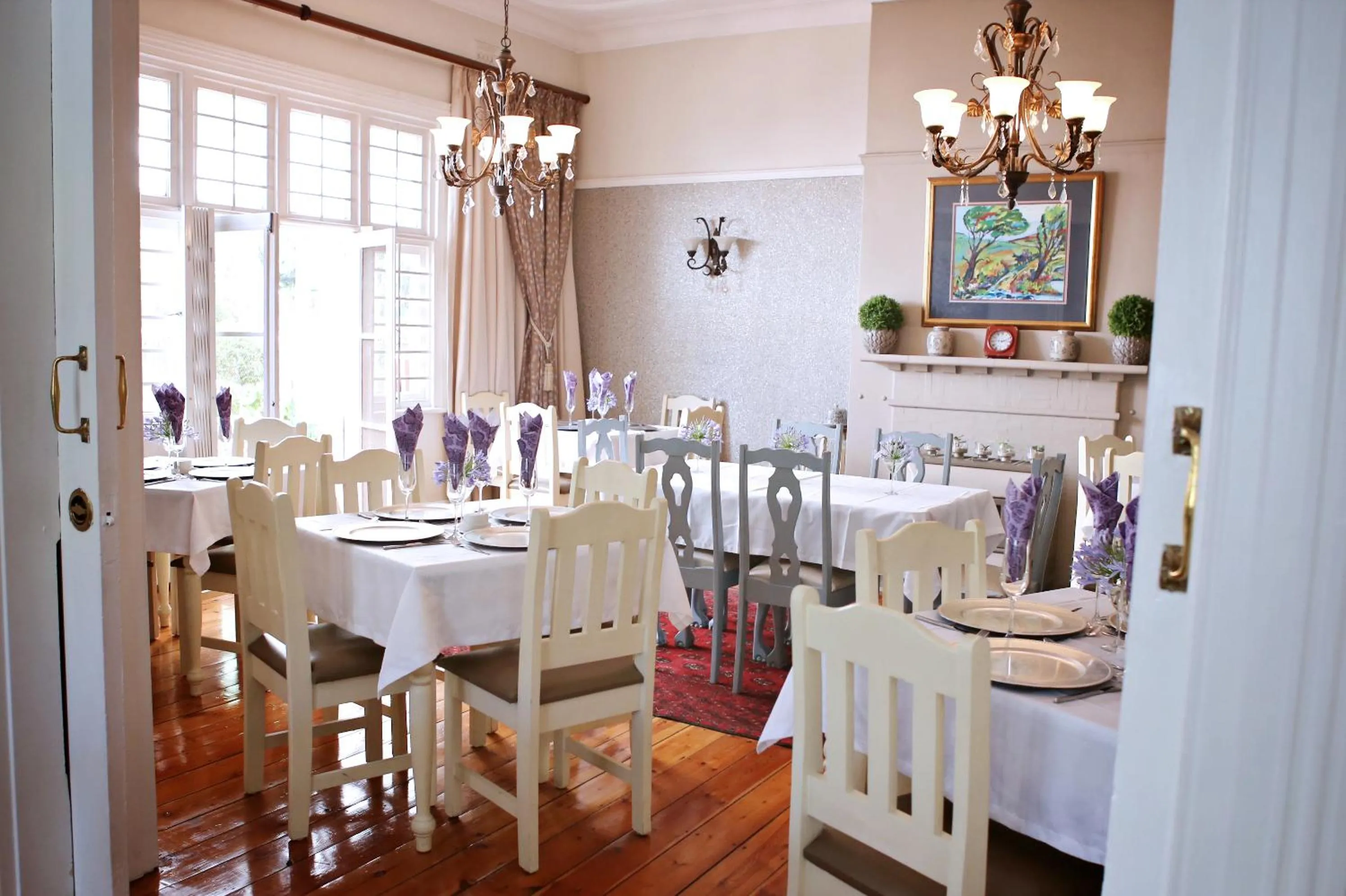 Restaurant/places to eat in Oleander Guest House