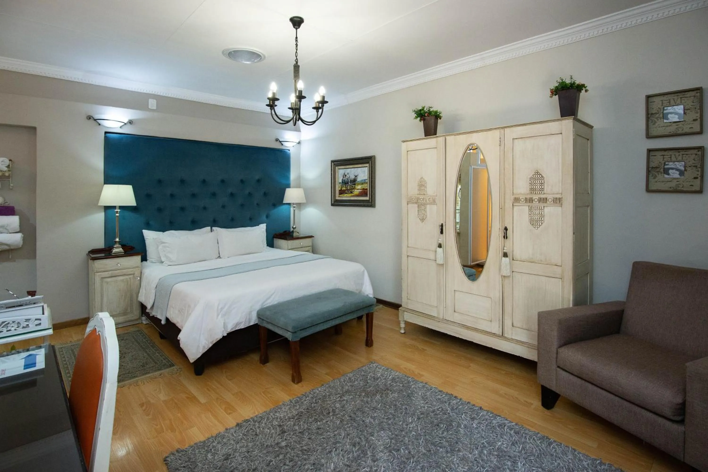 Bed in Oleander Guest House