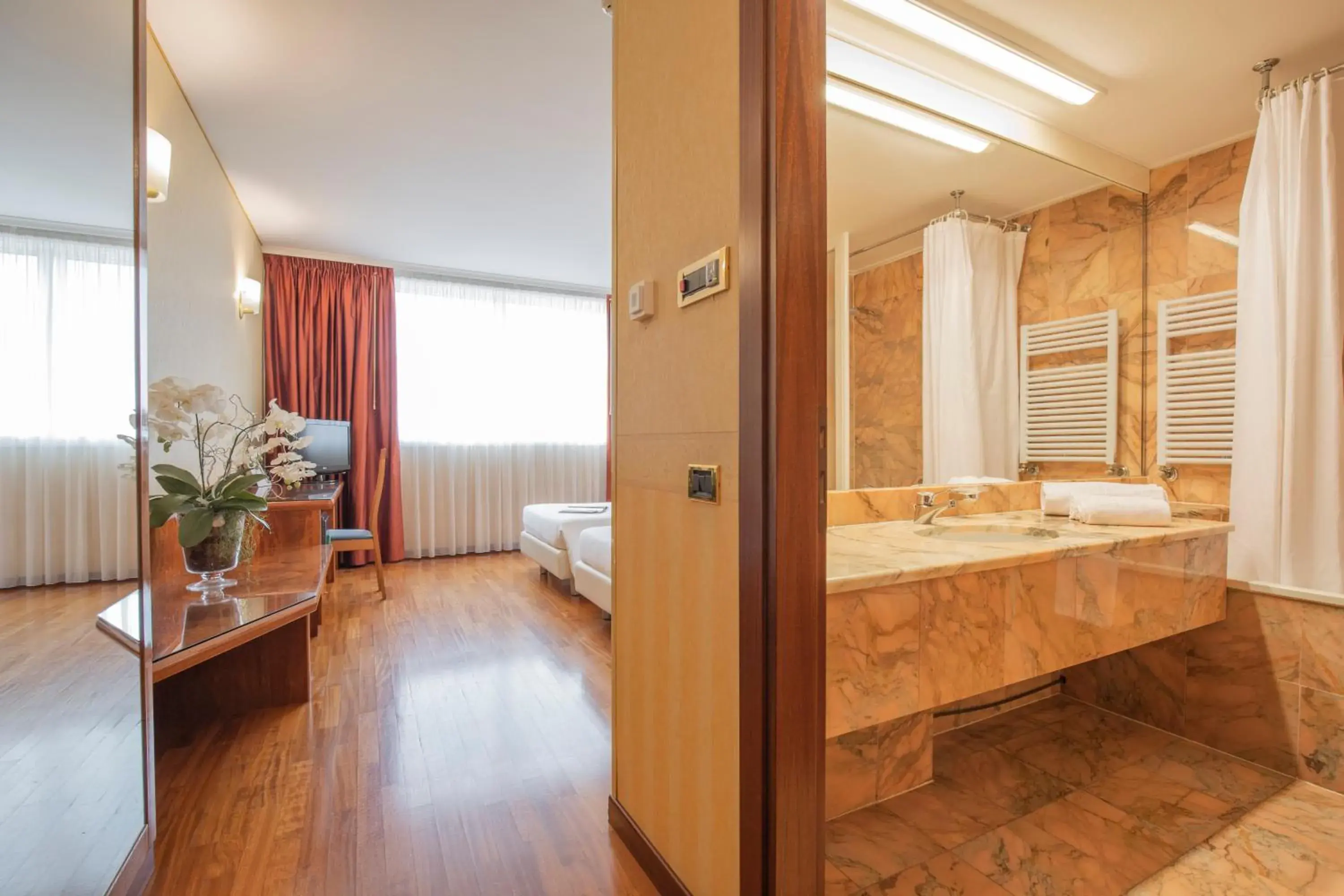 Bed in Montresor Hotel Tower Bed in Montresor Hotel Tower