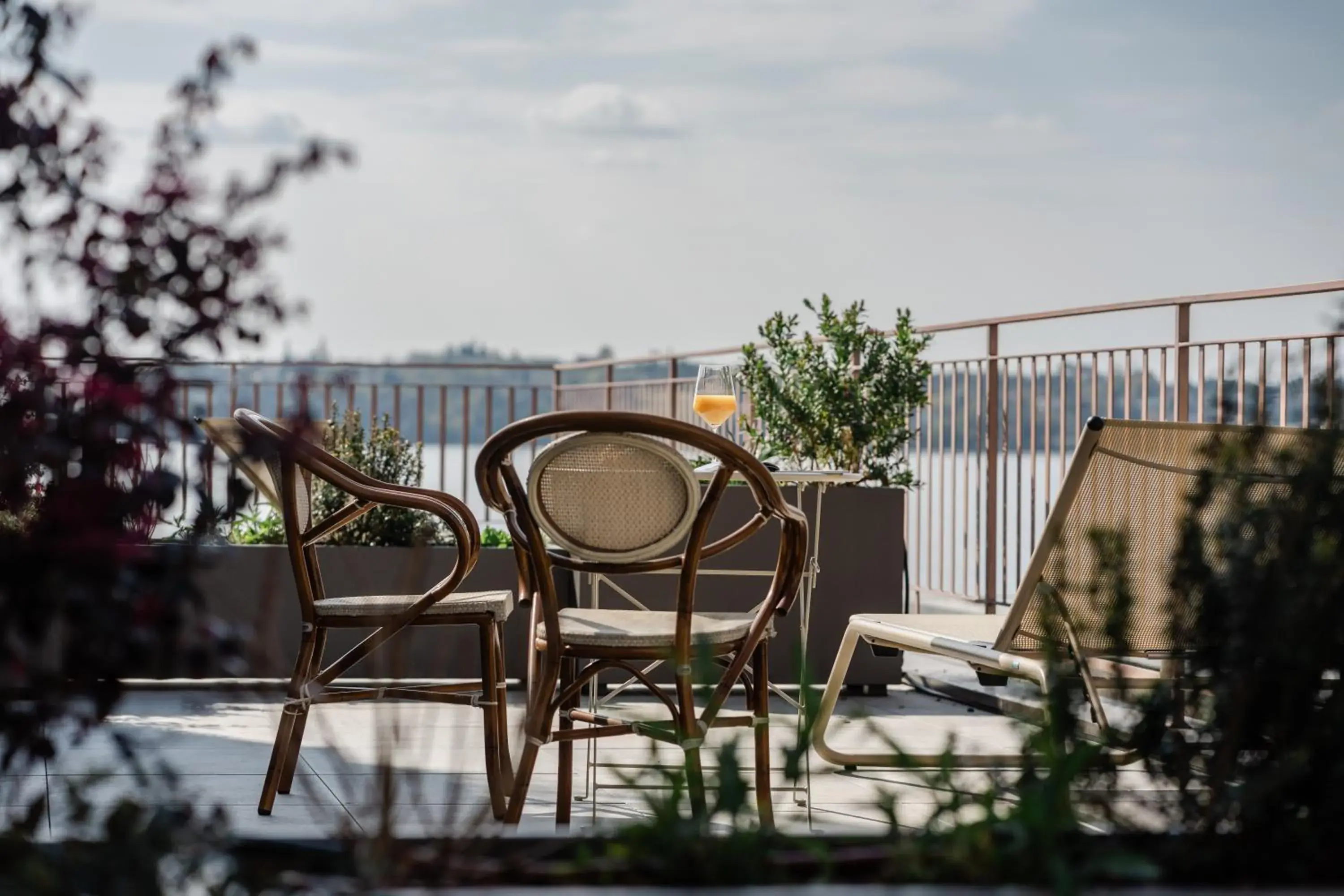 Balcony/Terrace in Hotel Du Lac