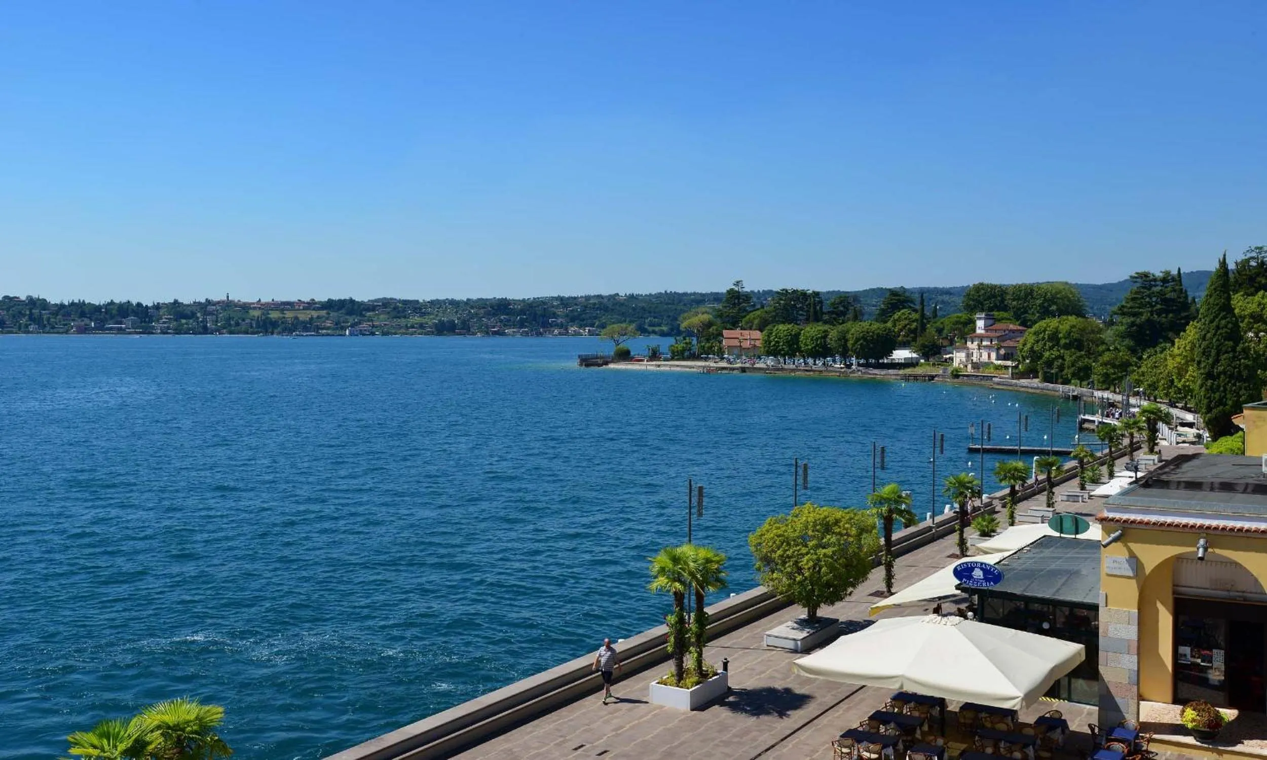 Lake view in Hotel Du Lac Gardone Riviera