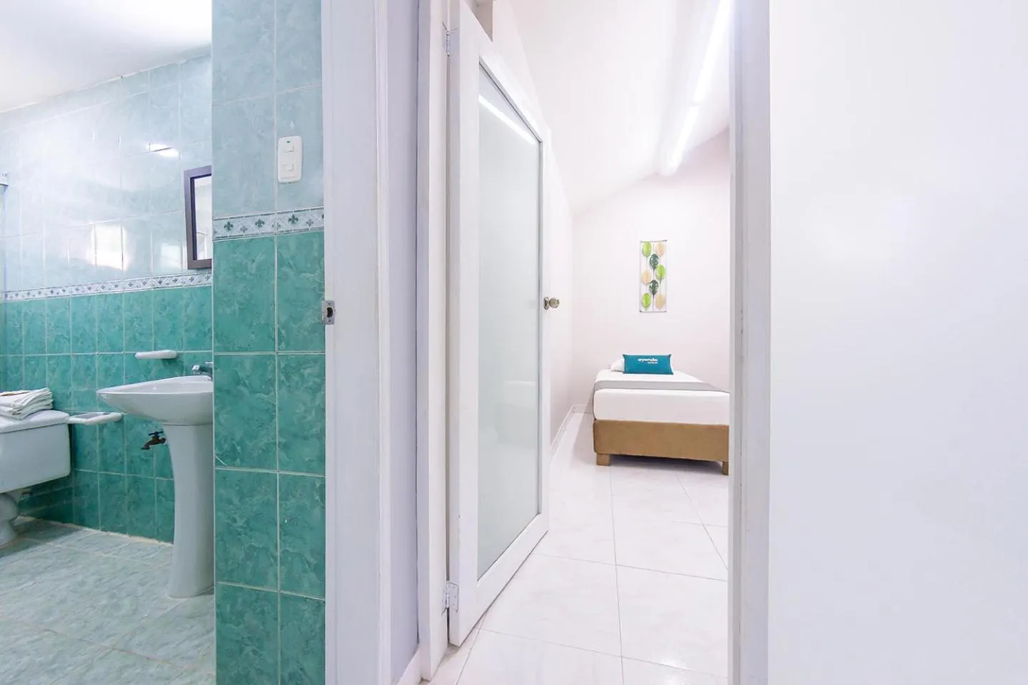 Bathroom in Ayenda Isla de Manga