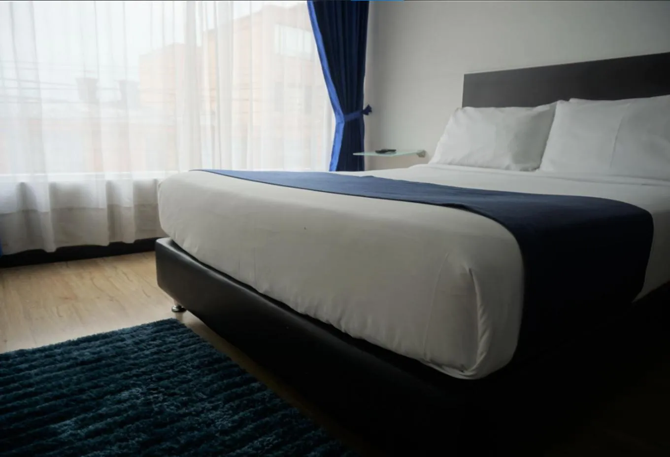 Bed in Hotel CGH Bogota Airport