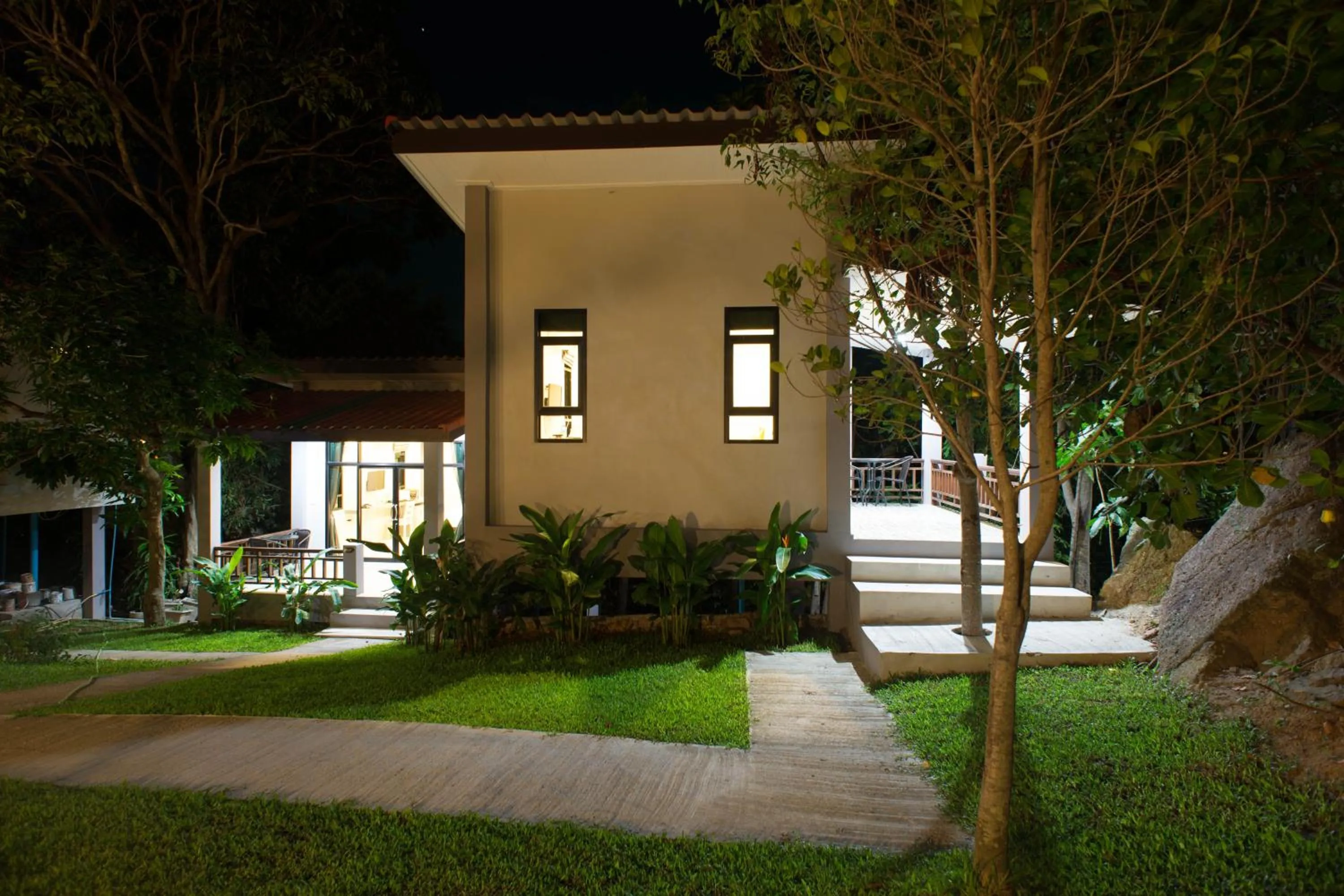 Decorative detail in Sun Moon Star Resort Koh Phangan