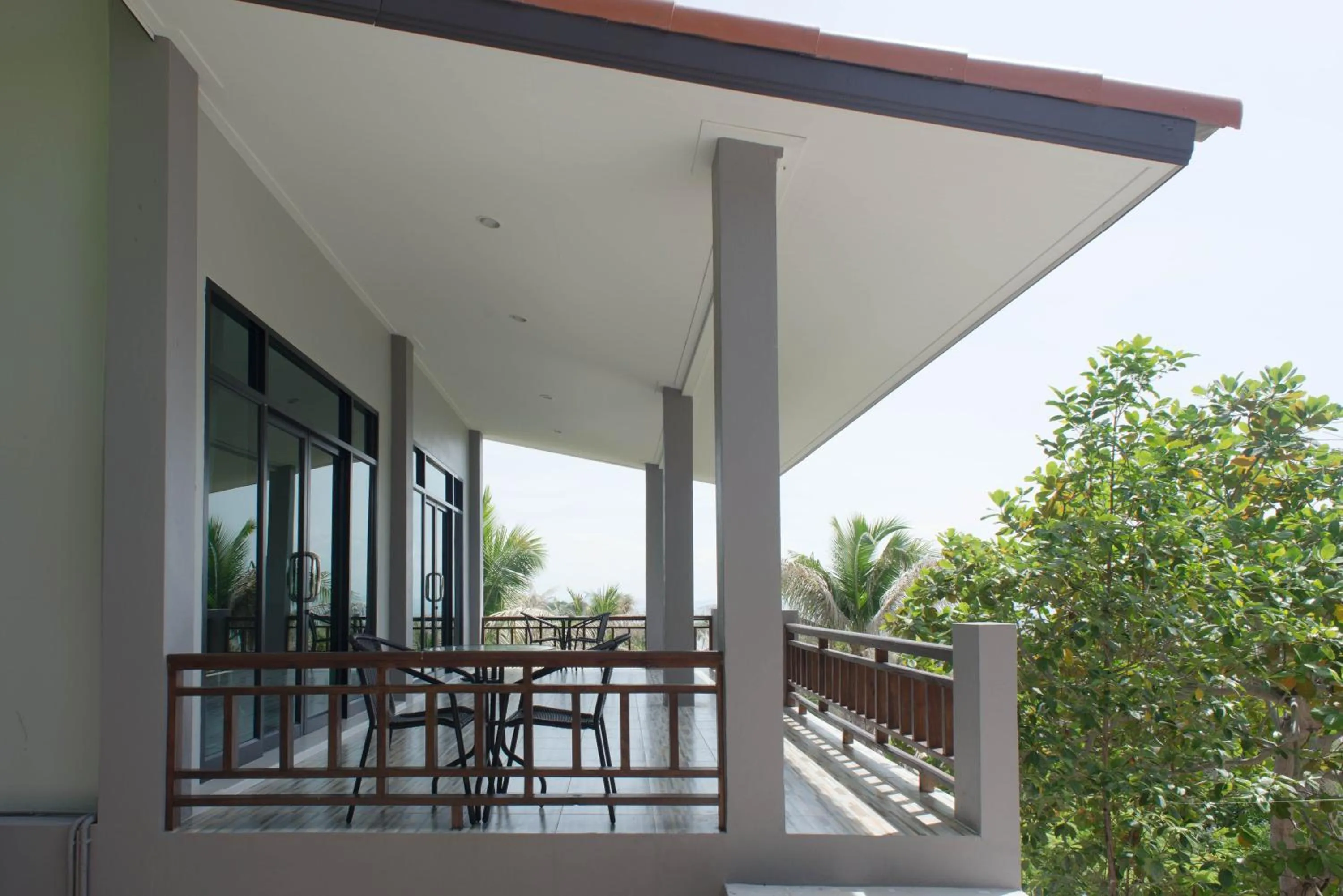 Balcony/Terrace in Sun Moon Star Resort Koh Phangan