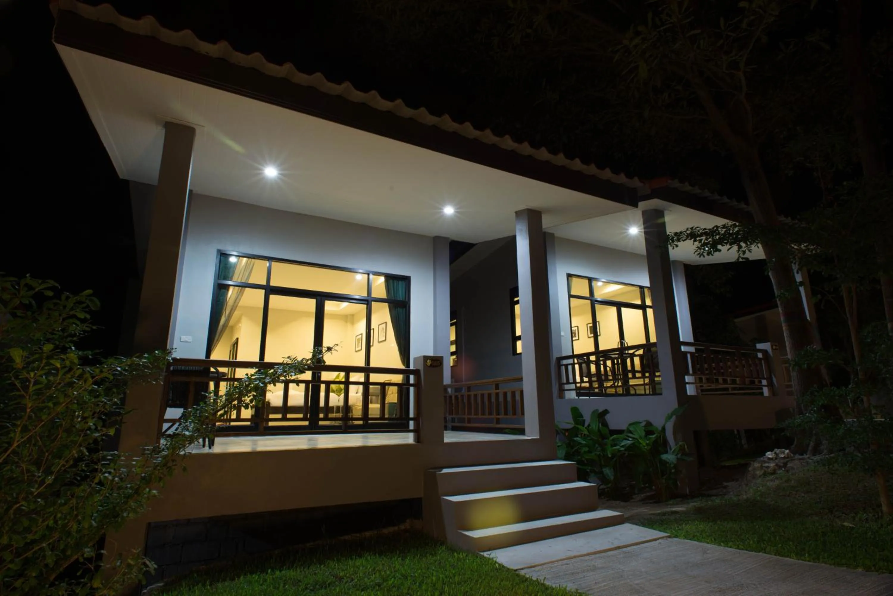 Decorative detail in Sun Moon Star Resort Koh Phangan