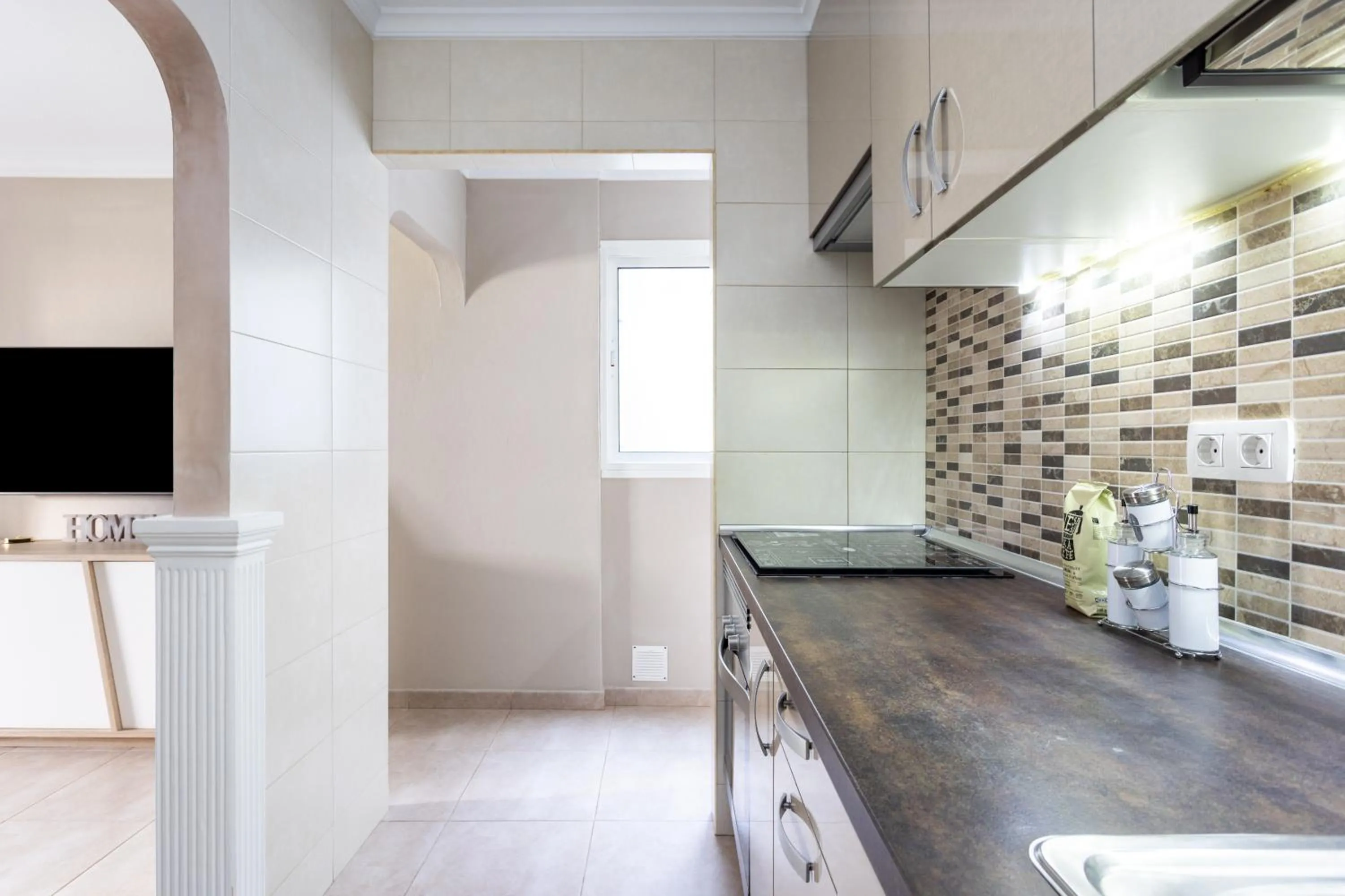 Kitchen or kitchenette in Casa Melo Melo by the Beach