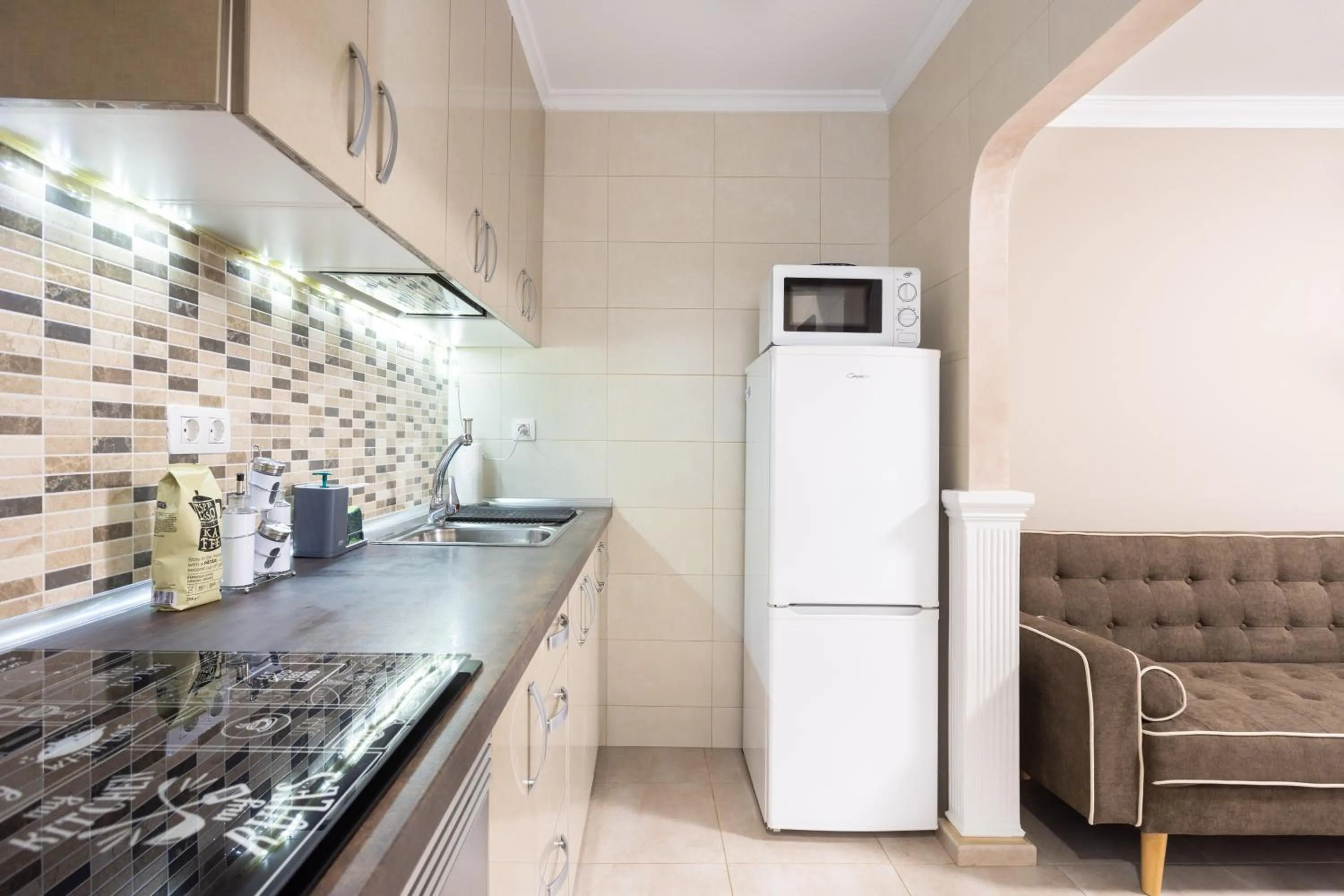 Kitchen or kitchenette in Casa Melo Melo by the Beach