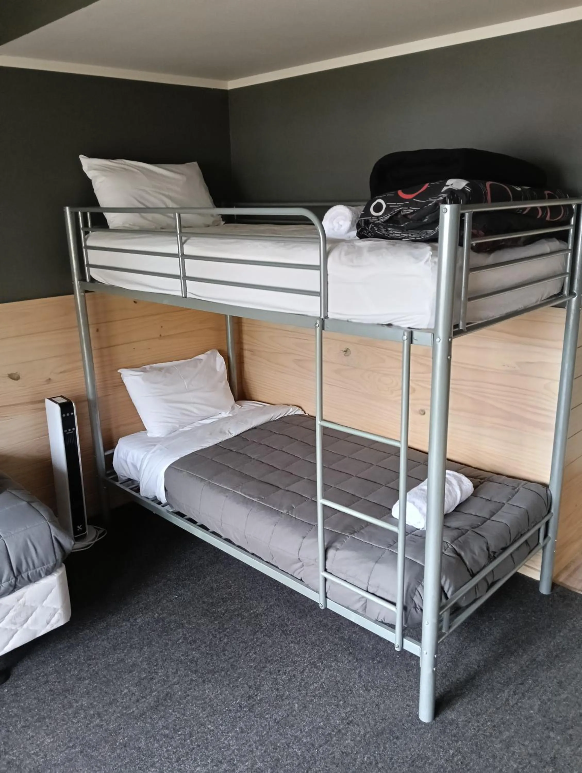 bunk bed, Bed in Waitomo Village Chalets home of Kiwipaka