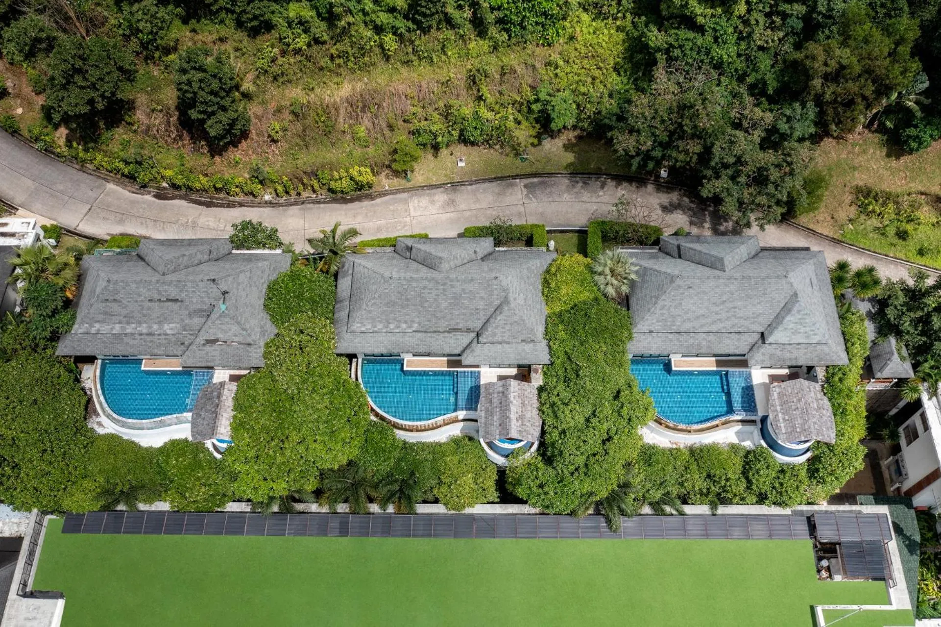 Bird's eye view in Andamantra Resort and Villa Phuket