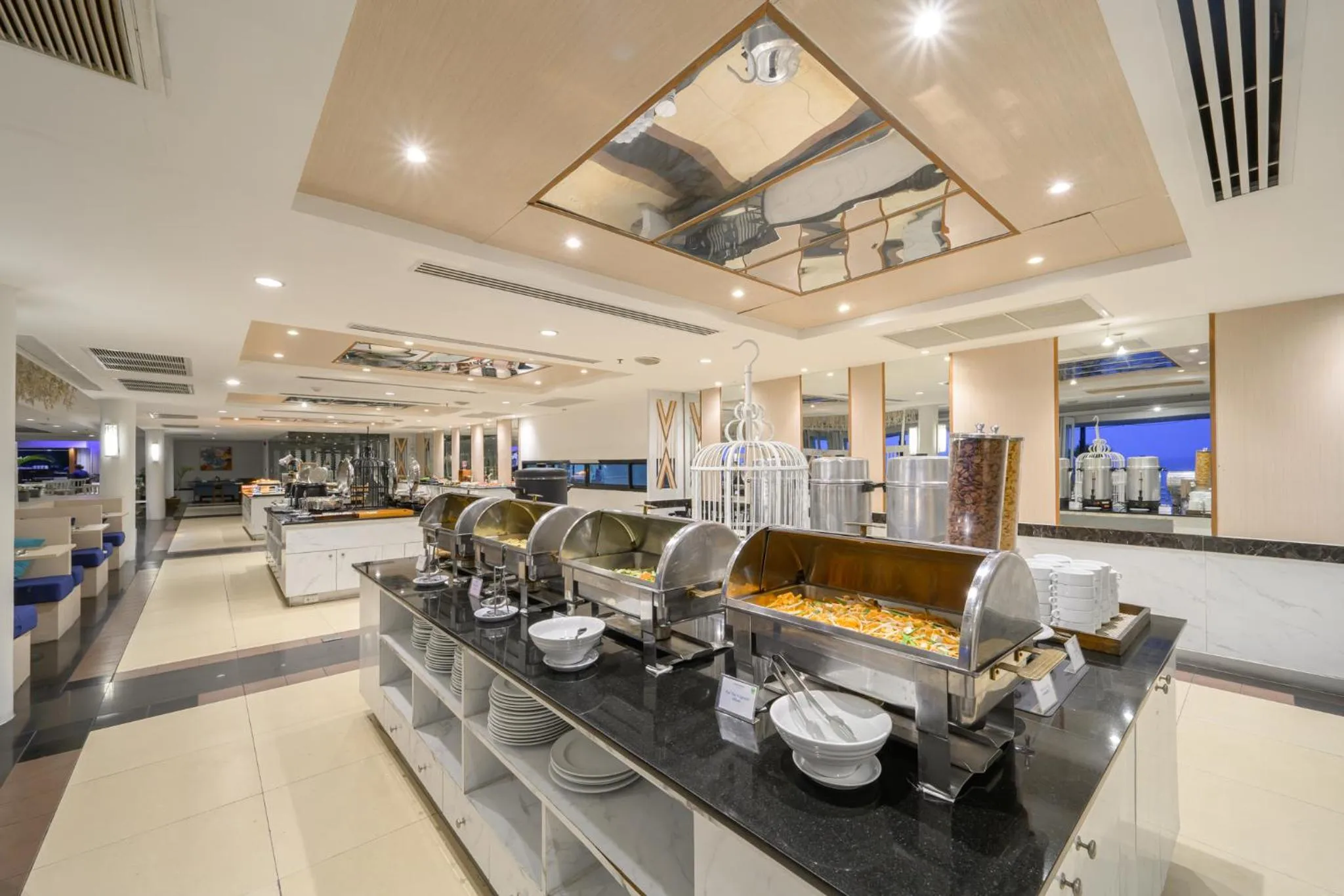 Buffet breakfast in Andamantra Resort and Villa Phuket