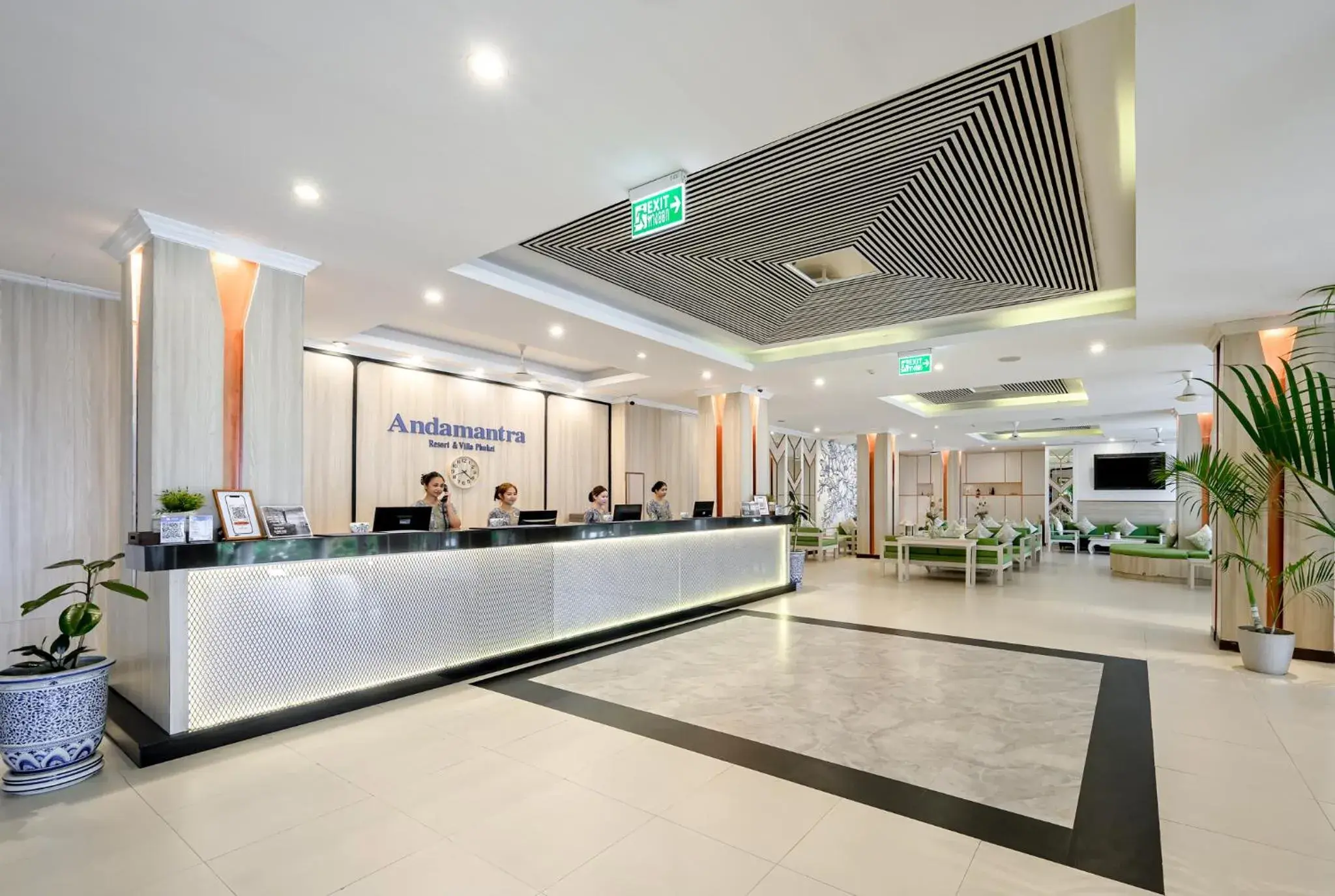 Lobby or reception in Andamantra Resort and Villa Phuket Lobby or reception in Andamantra Resort and Villa Phuket