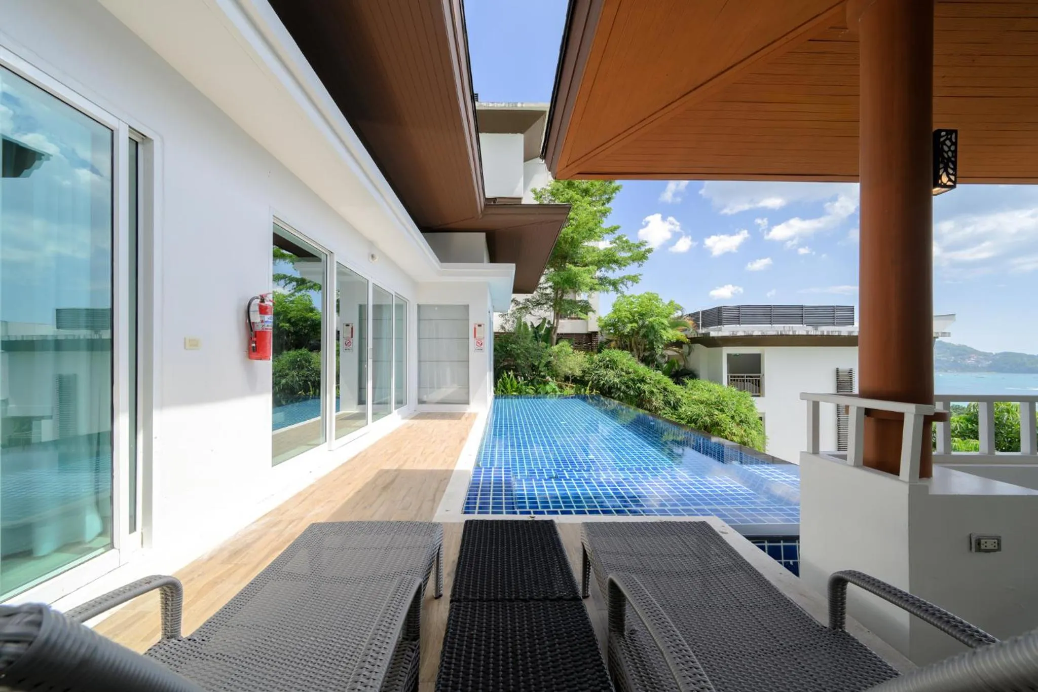 Sea view in Andamantra Resort and Villa Phuket