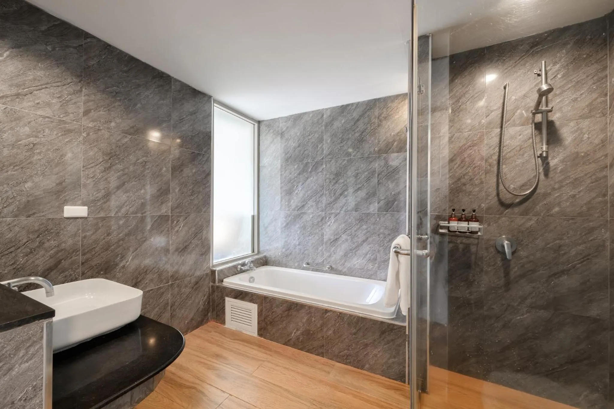 Toilet in Andamantra Resort and Villa Phuket