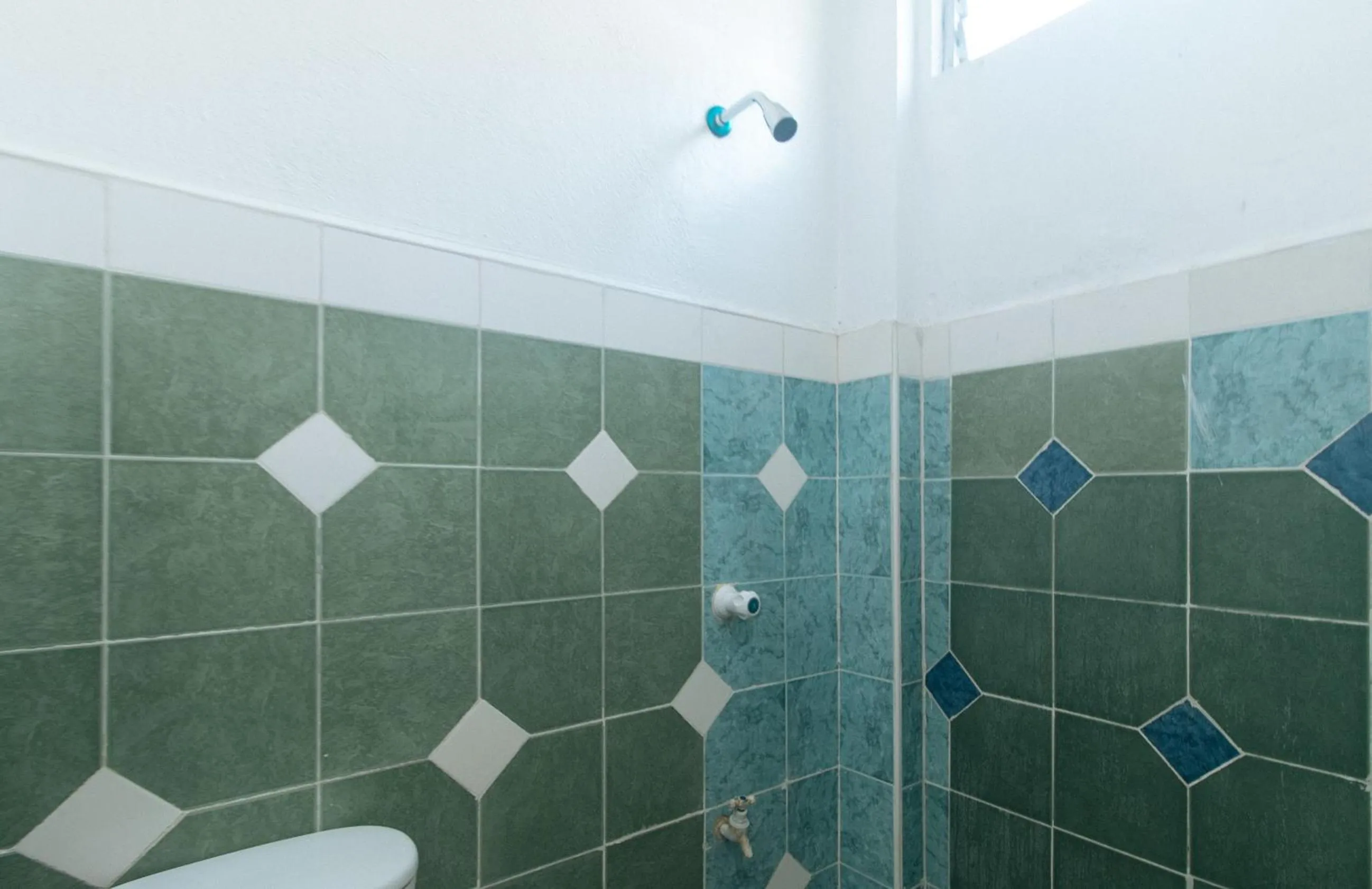 Shower in RedDoorz at Amora Villa Apartelle