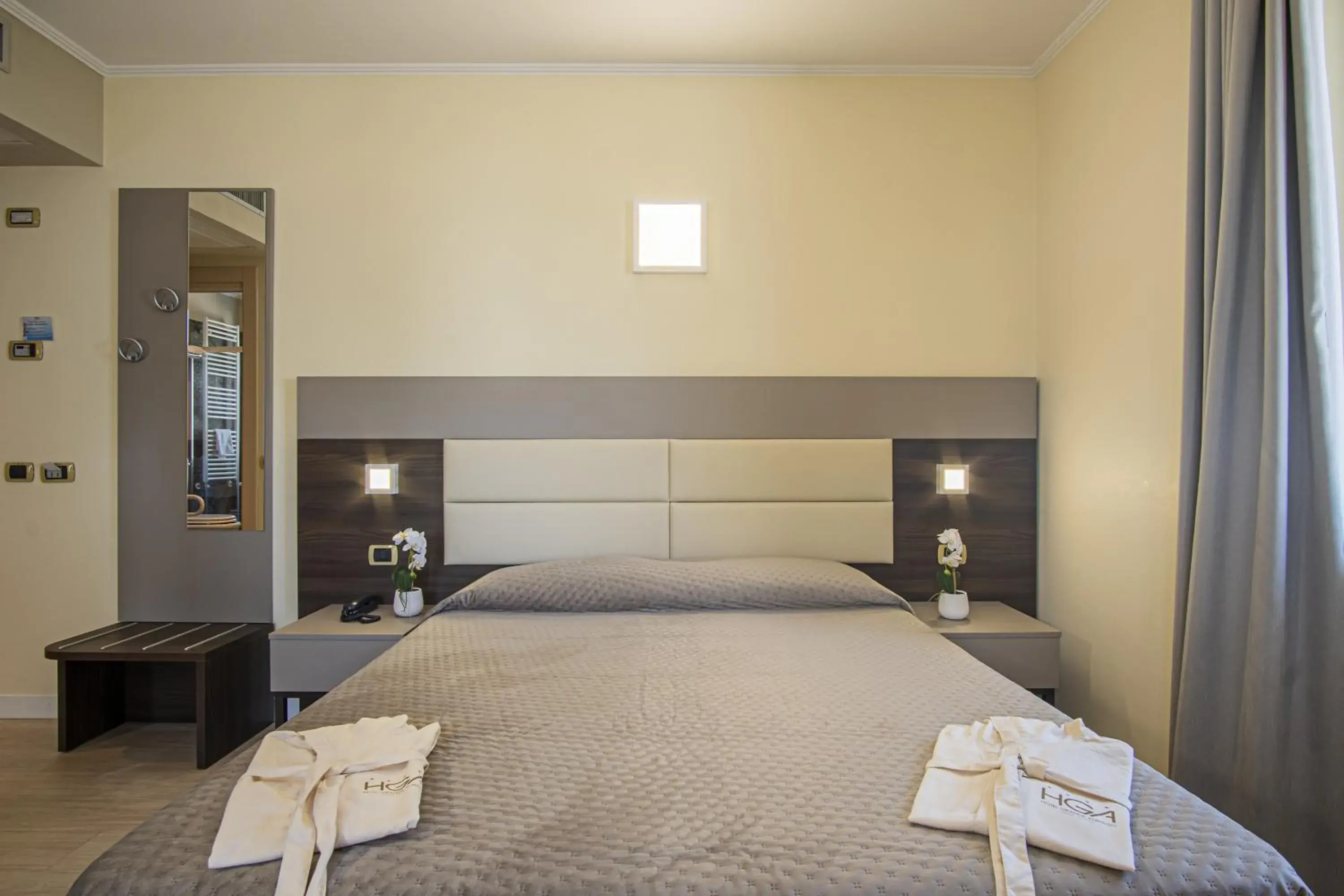 Bed in Grande Albergo Bed in Grande Albergo