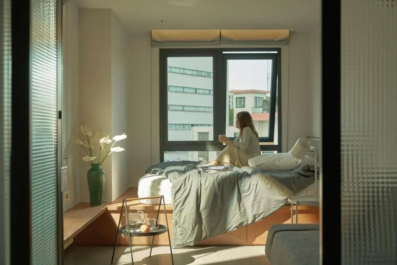 Bed in M Village Living Võ Thị Sáu Bed in M Village Living Võ Thị Sáu