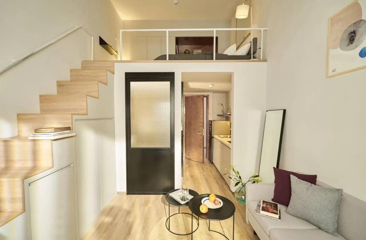 Living room in M Village Living Võ Thị Sáu