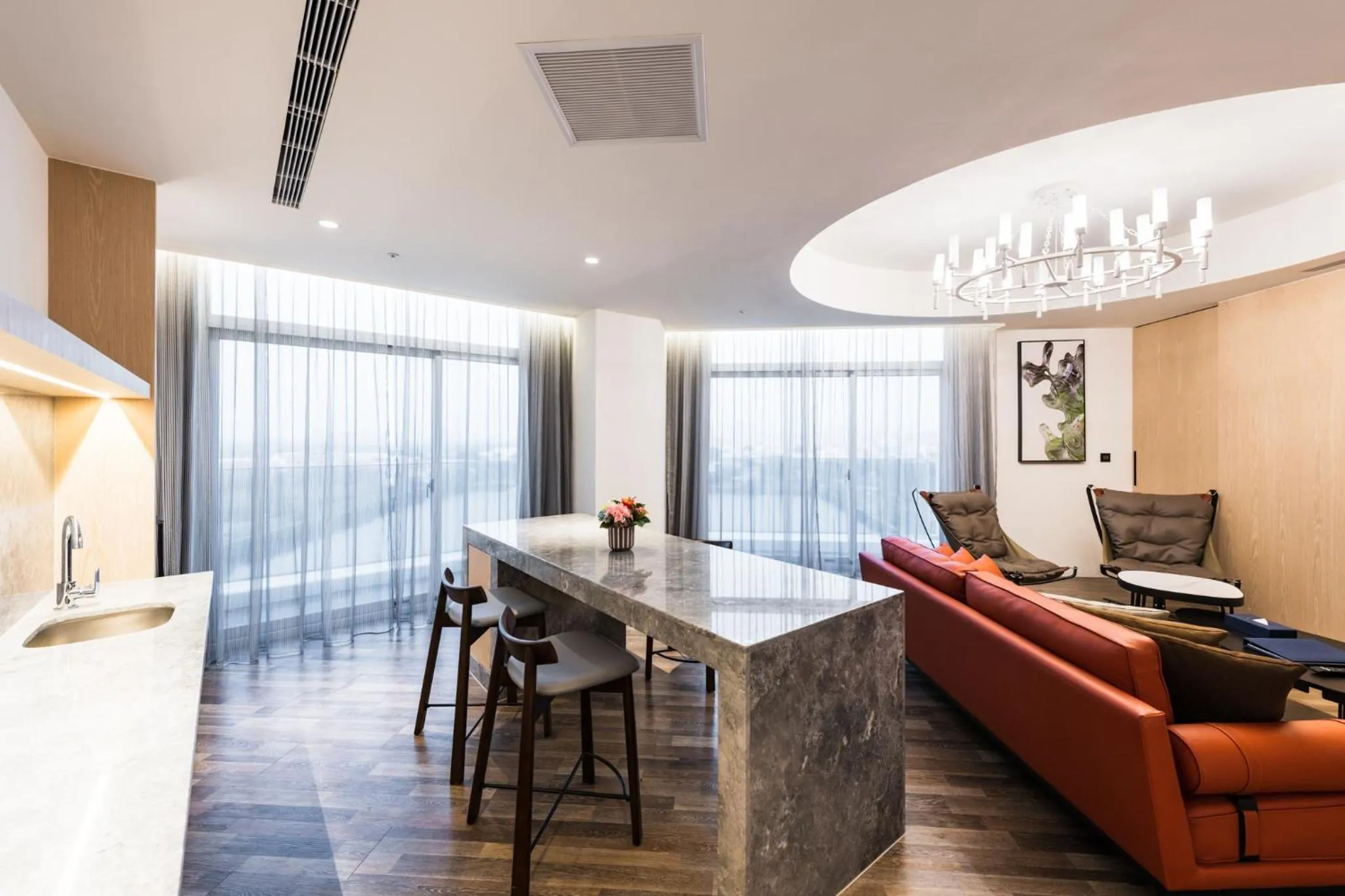 Seating area in Formosa Yacht Resort