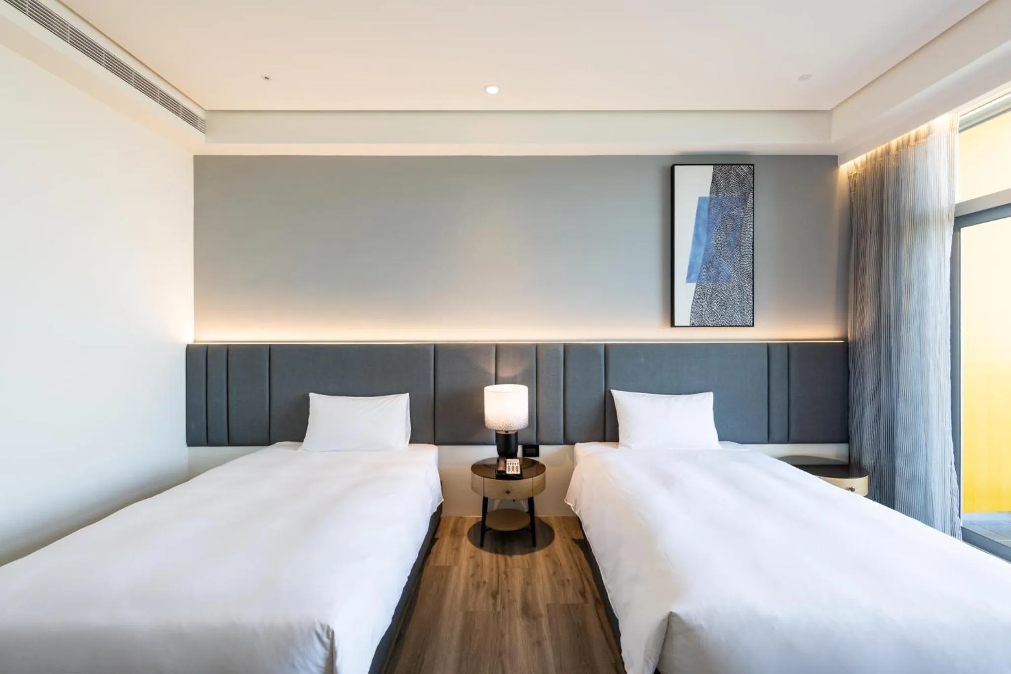 Bed in Formosa Yacht Resort