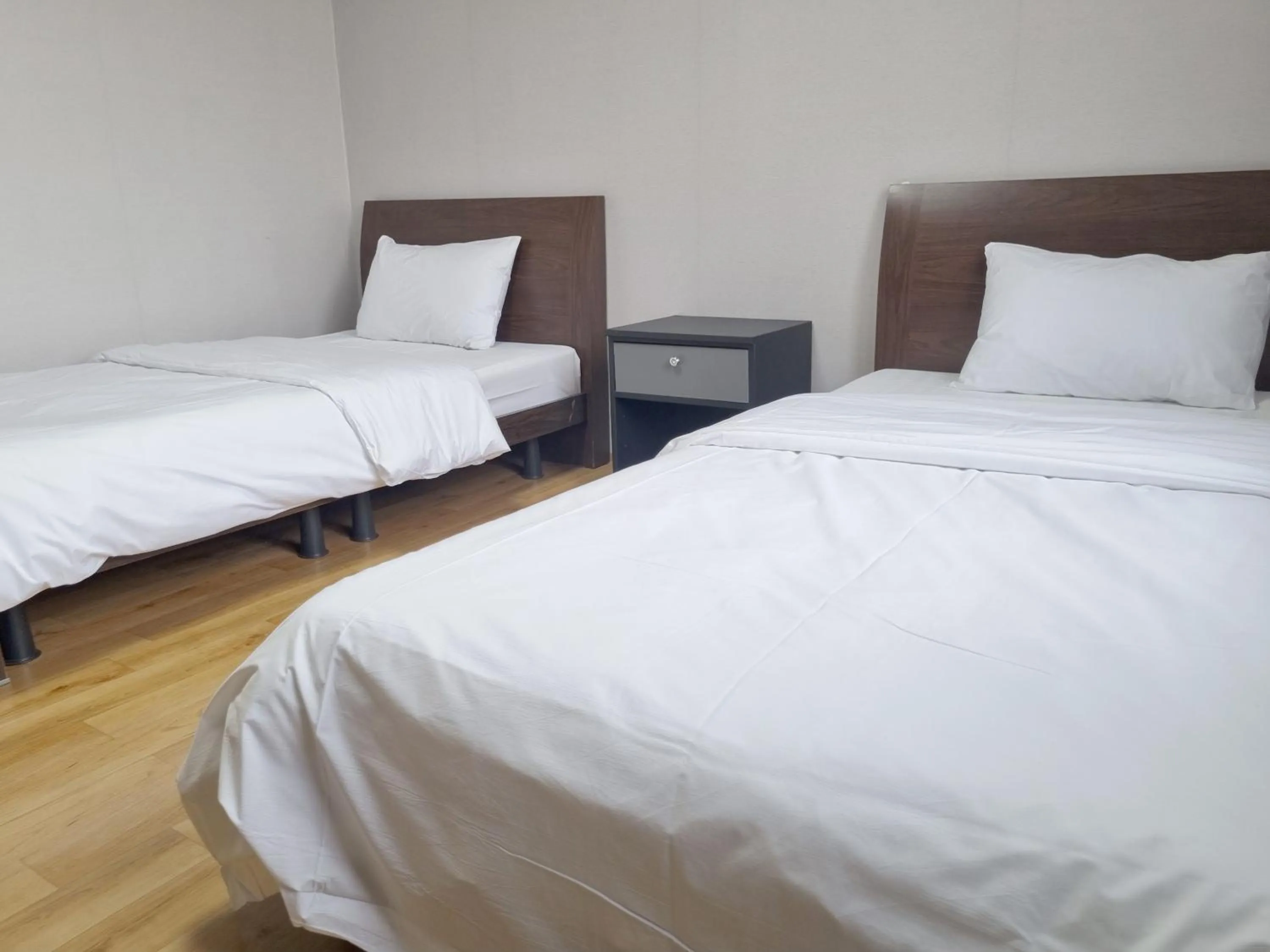 Bed in Charlie Hotel Jeju