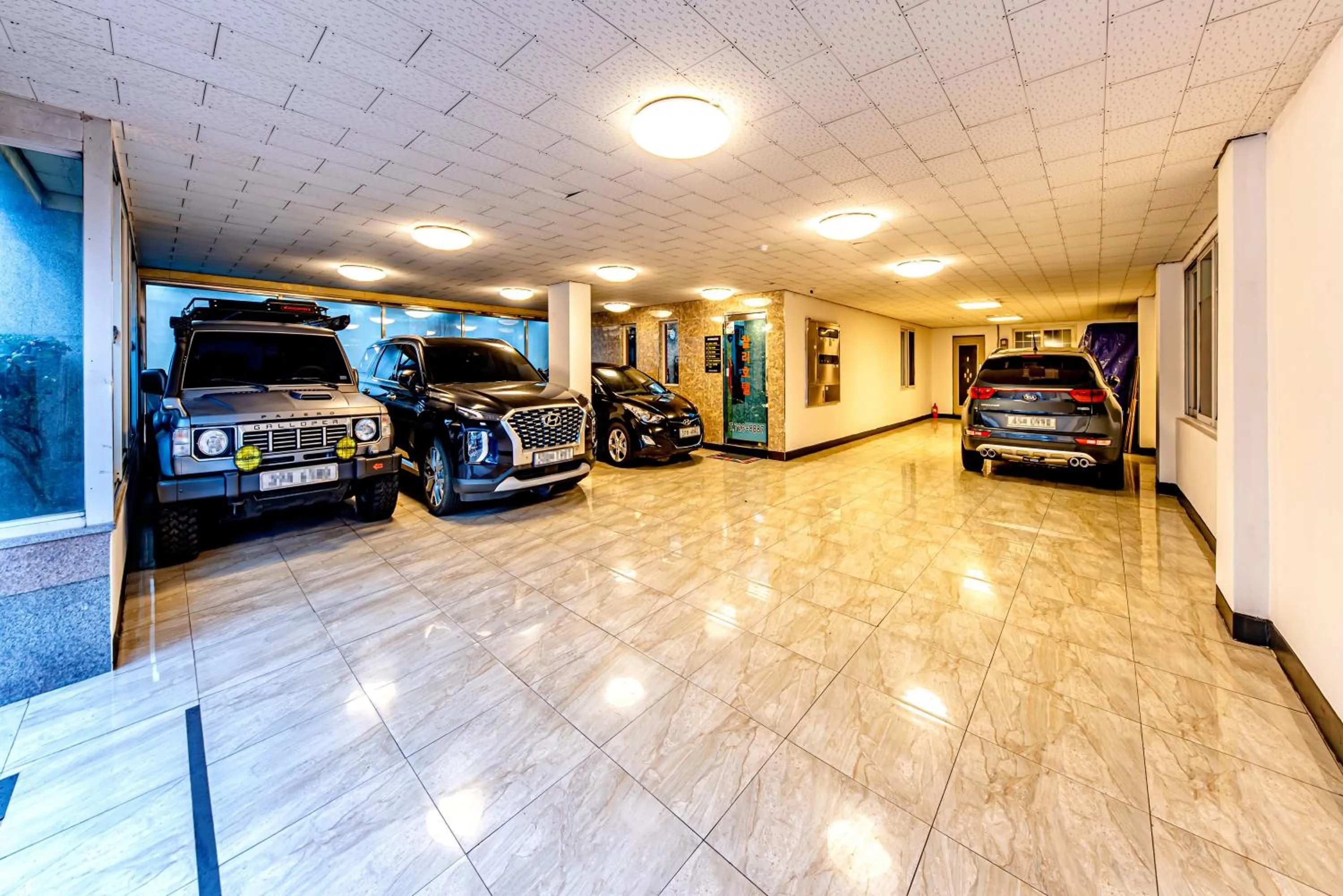 Property building in Charlie Hotel Jeju